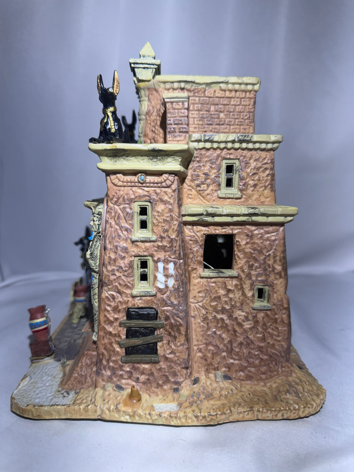 Lemax Spooky Town Cursed Tomb #75500 – Retired Halloween Village – FOR PARTS / AS-IS