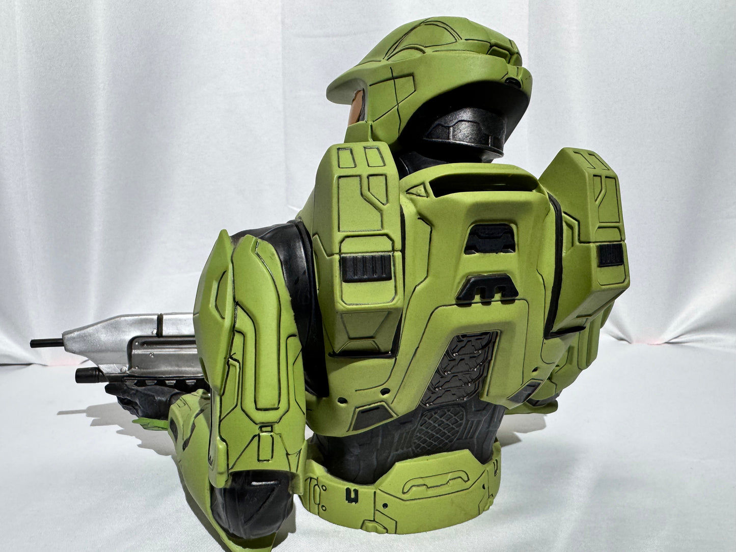 Diamond Select Halo Spartan Mark IV Green Vinyl Bust Bank w/ Original Stopper (2010)