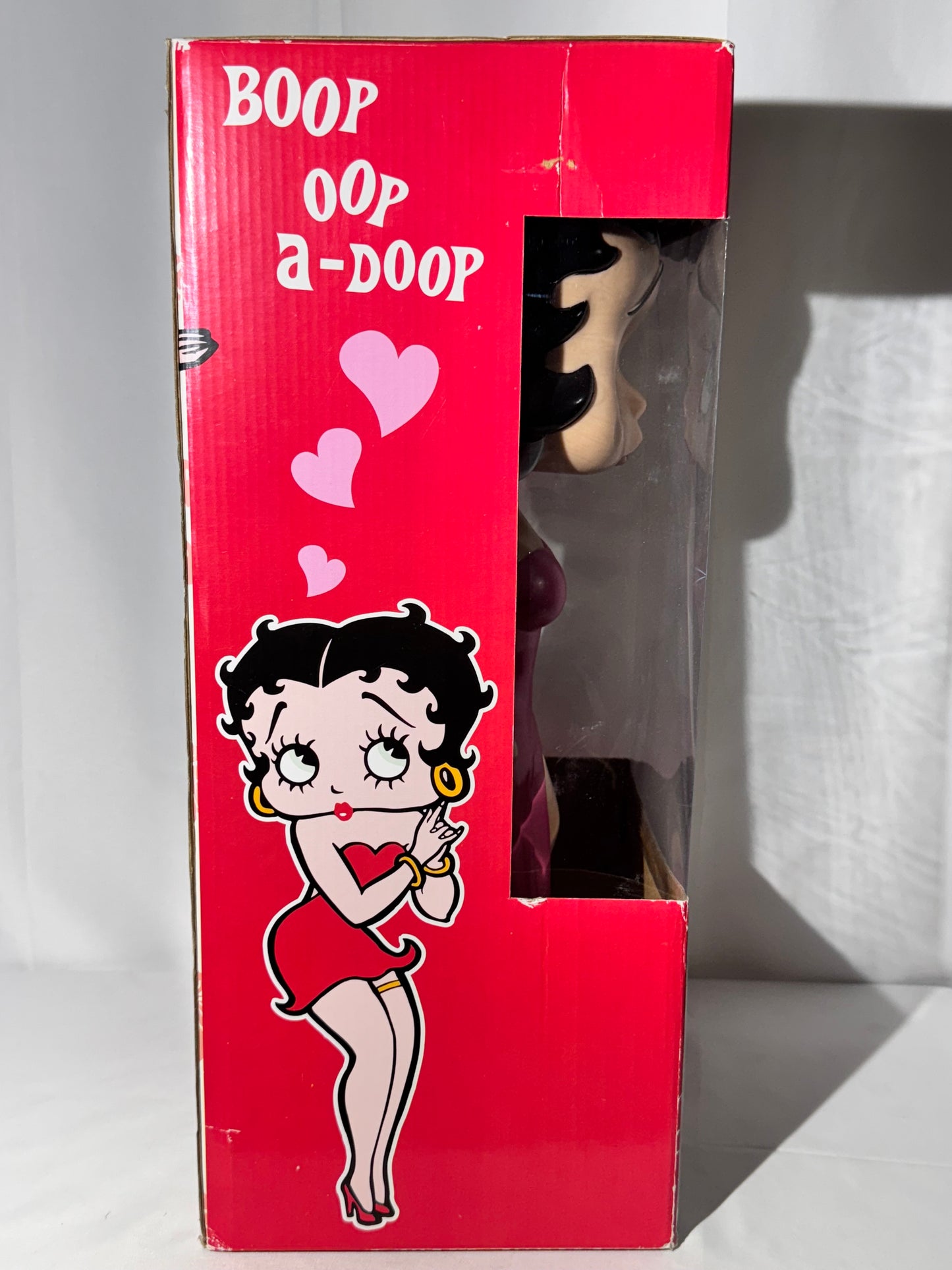 Giant 18” Betty Boop Wacky Wobbler Bobblehead – Funko 2006 – Pink Gown – Original Box