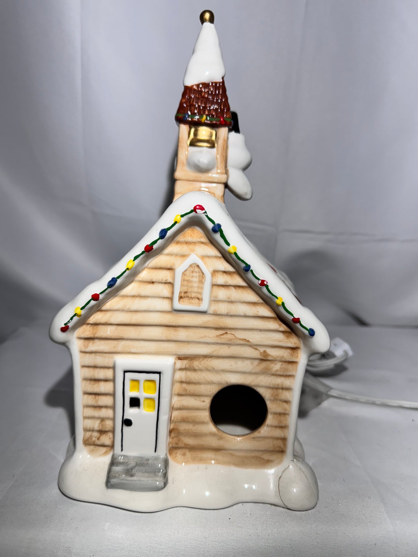 Looney Tunes Christmas Village Church – Penelope Wedding & Sam Sheepdog Warner Brothers