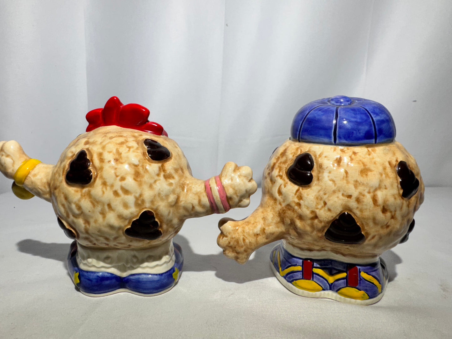 Vintage 1991 Fitz & Floyd Chocolate Chip Cookie Salt & Pepper Shakers – Christine Harris