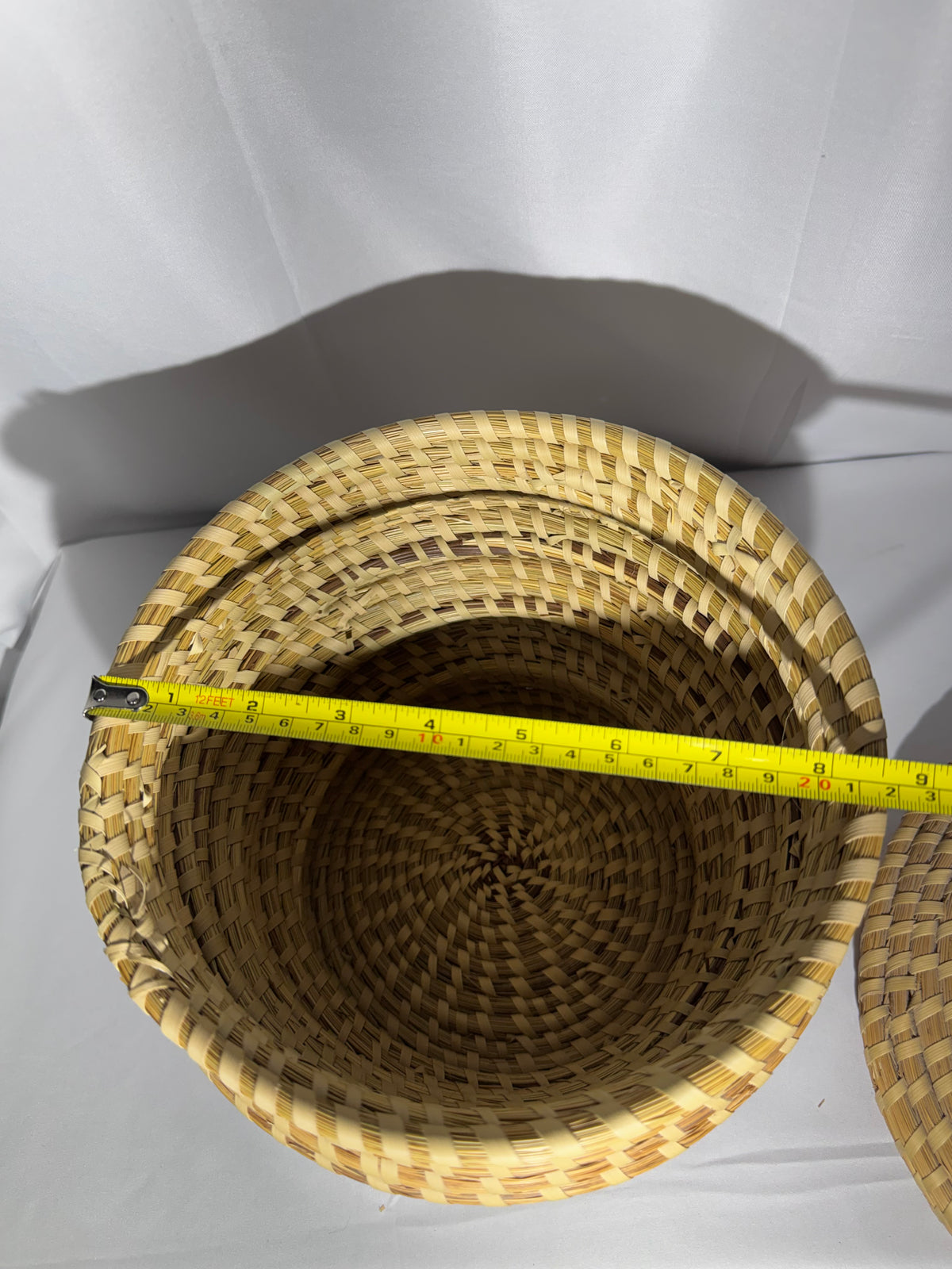 Handwoven Sweetgrass Basket – Sarah Green Family – Charleston, SC
