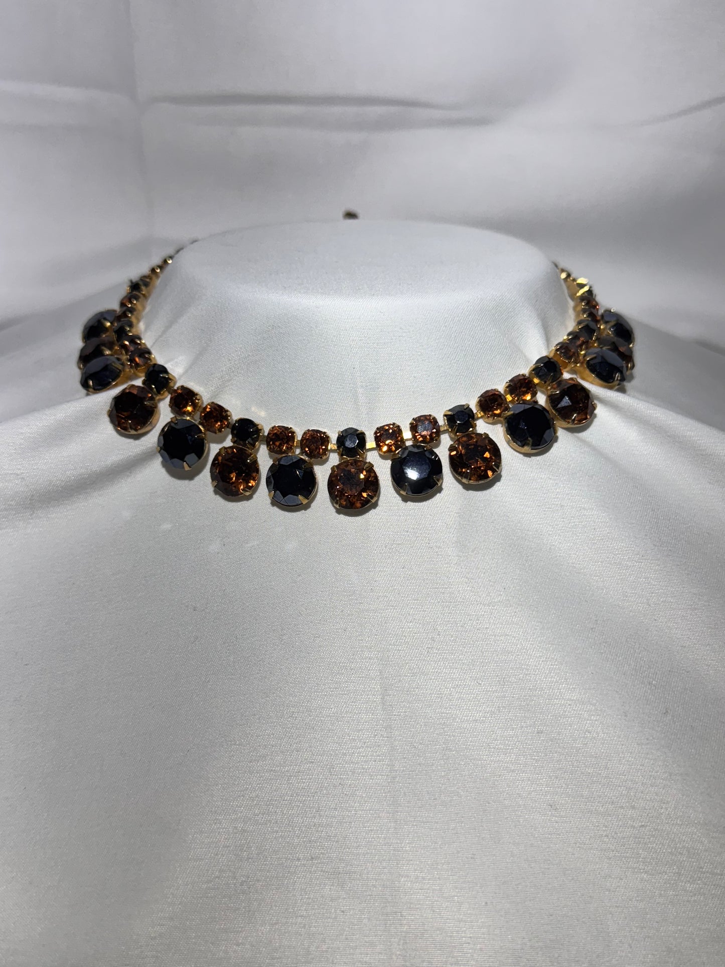 Vintage Anna Wintour Style Statement Necklace / Choker