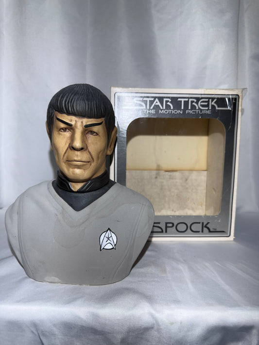 1979 Star Trek Mr. Spock Ceramic Liquor Decanter – Grenadier Spirits – Original Box