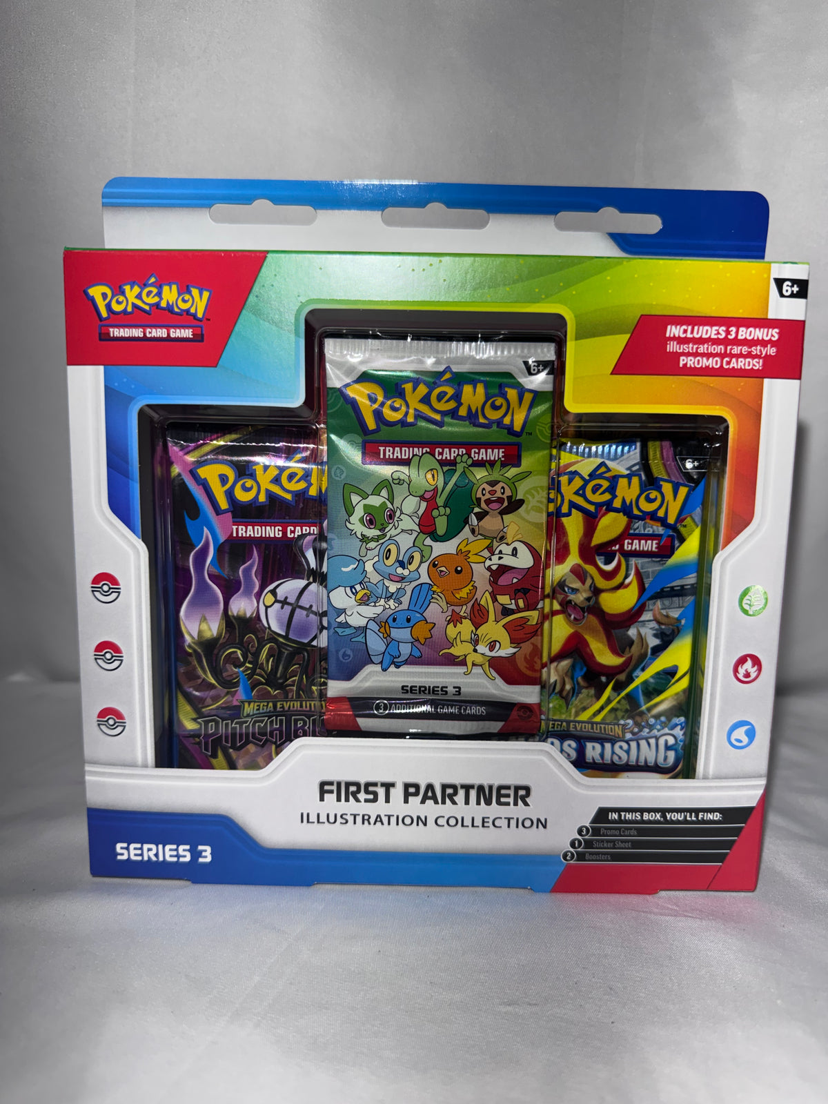 Pokémon TCG – First Partner Illustration Collection Series 3 – Factory Sealed