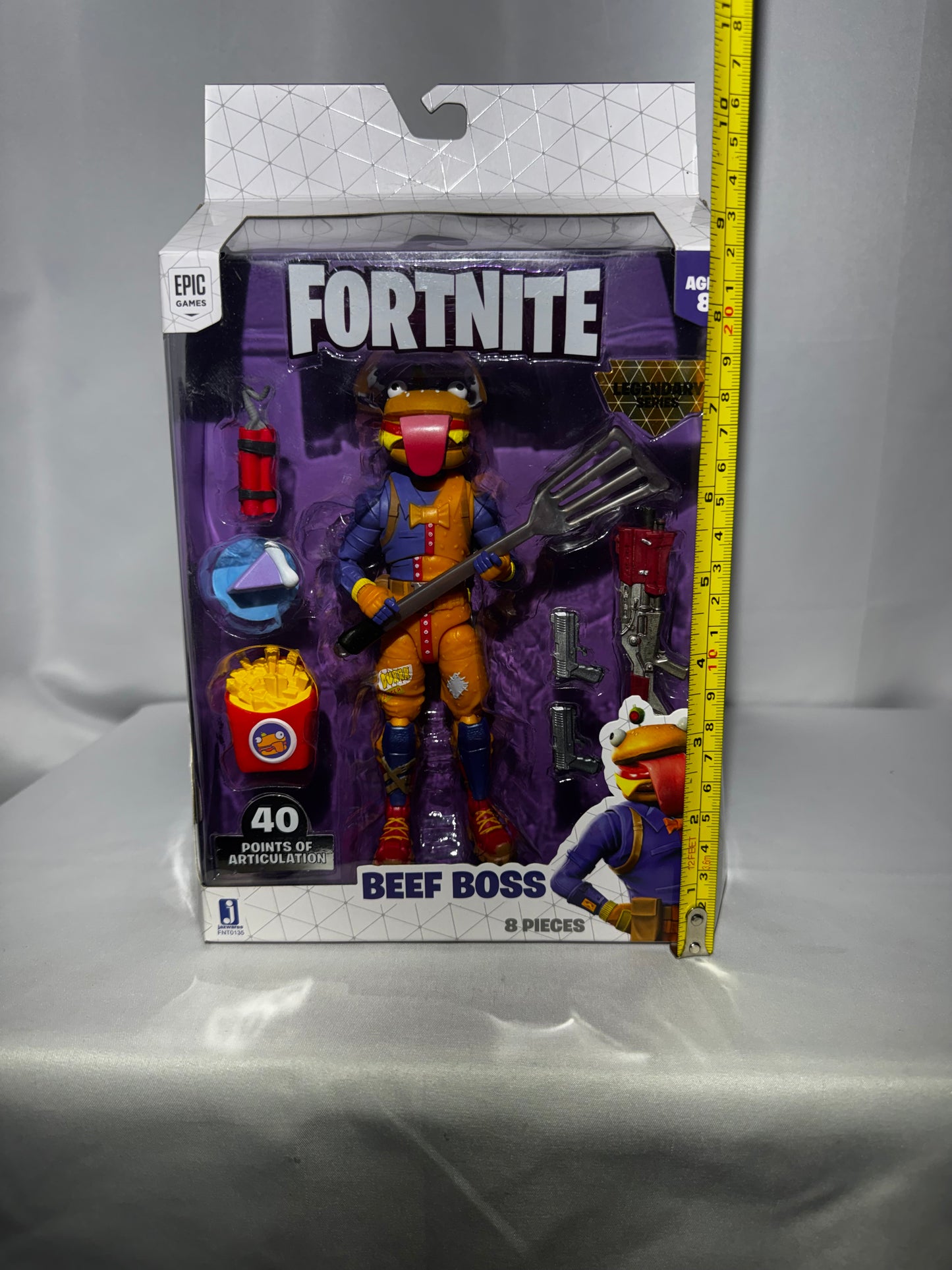 Fortnite action figure – Beef Boss from the Legendary Series by Epic Games (2020)