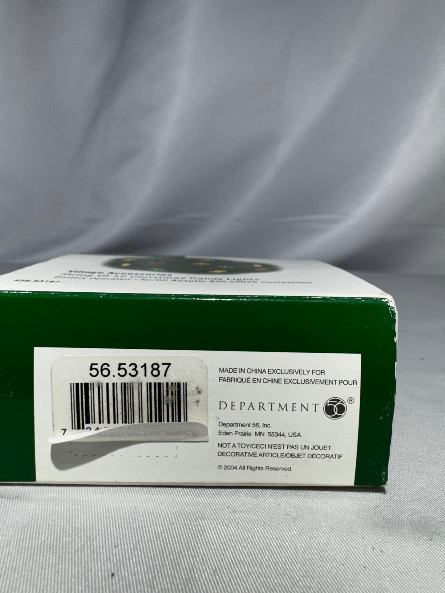 Department 56 String of 12 Christmas Candy Lights – Item #56.53187