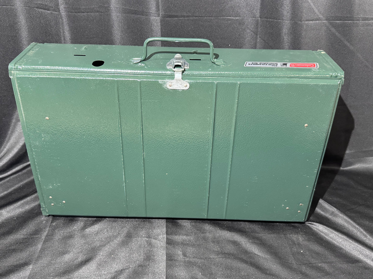 Vintage Coleman 414-700 Powerhouse Dual Fuel 2-Burner Camp Stove – Original Box – May 1994