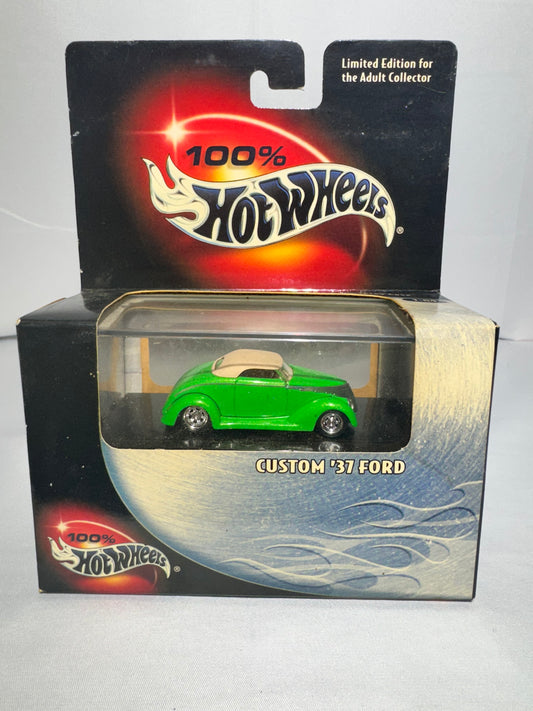 Hot Wheels Custom 1937 Ford – Green Limited Edition Diecast (Mattel)