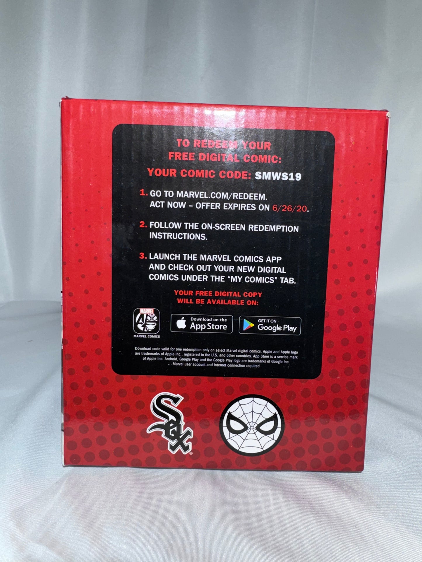2019 Chicago White Sox Spider-Man Bobblehead – Marvel Super Hero Night SGA