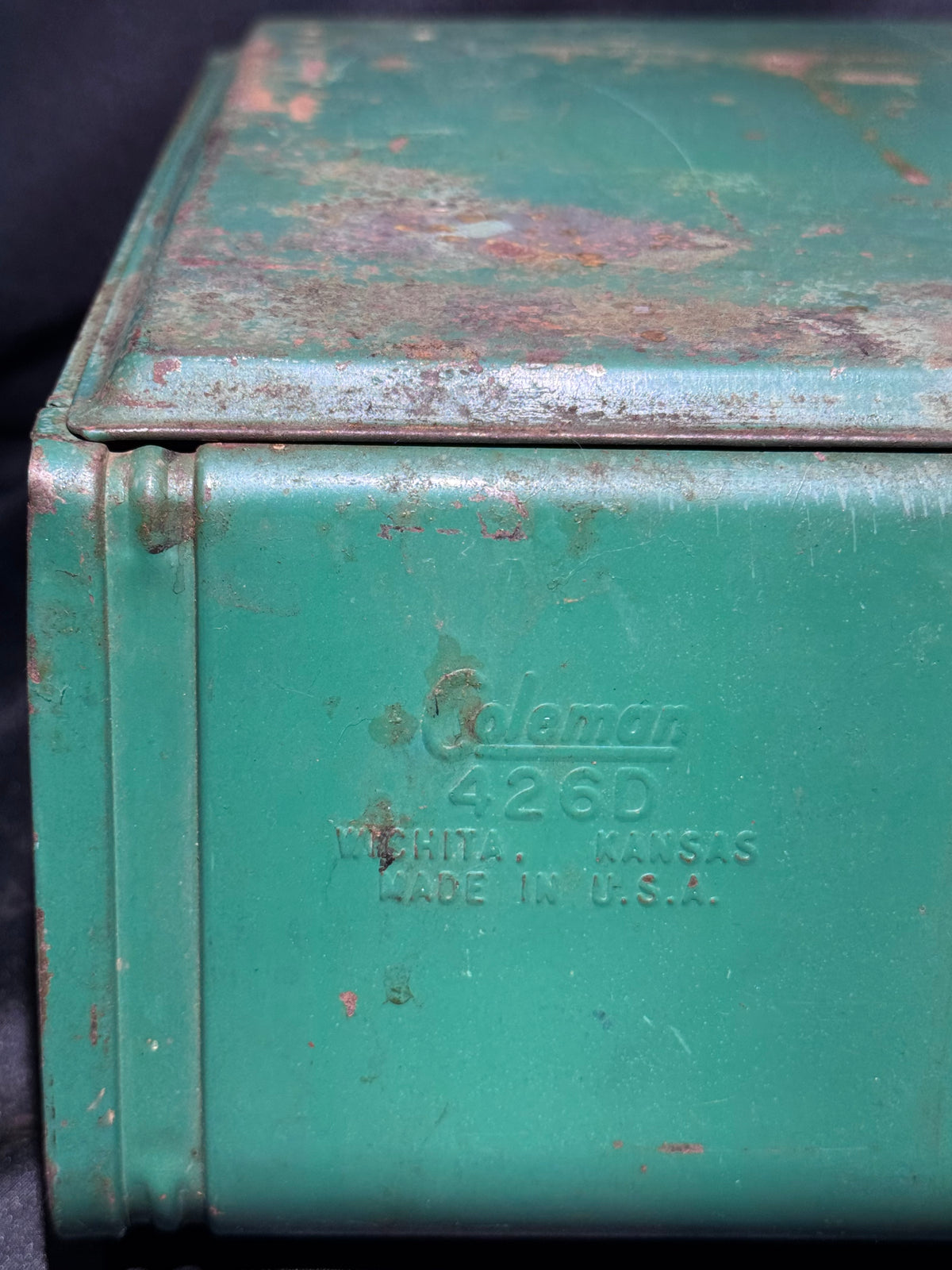 Vintage 1974 Coleman Model 426D Three-Burner Camp Stove - Untested