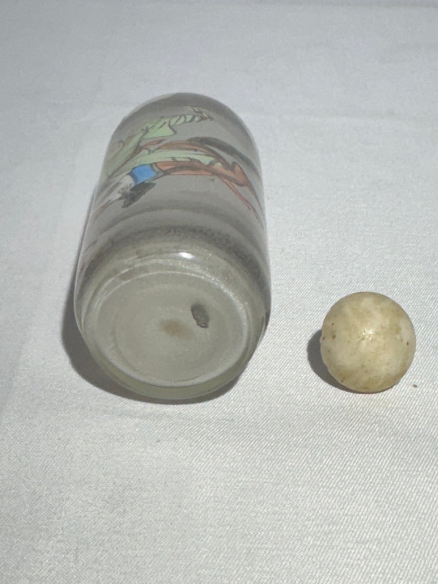 Antique Chinese Inside-Painted Snuff Bottle – Warrior on Horseback