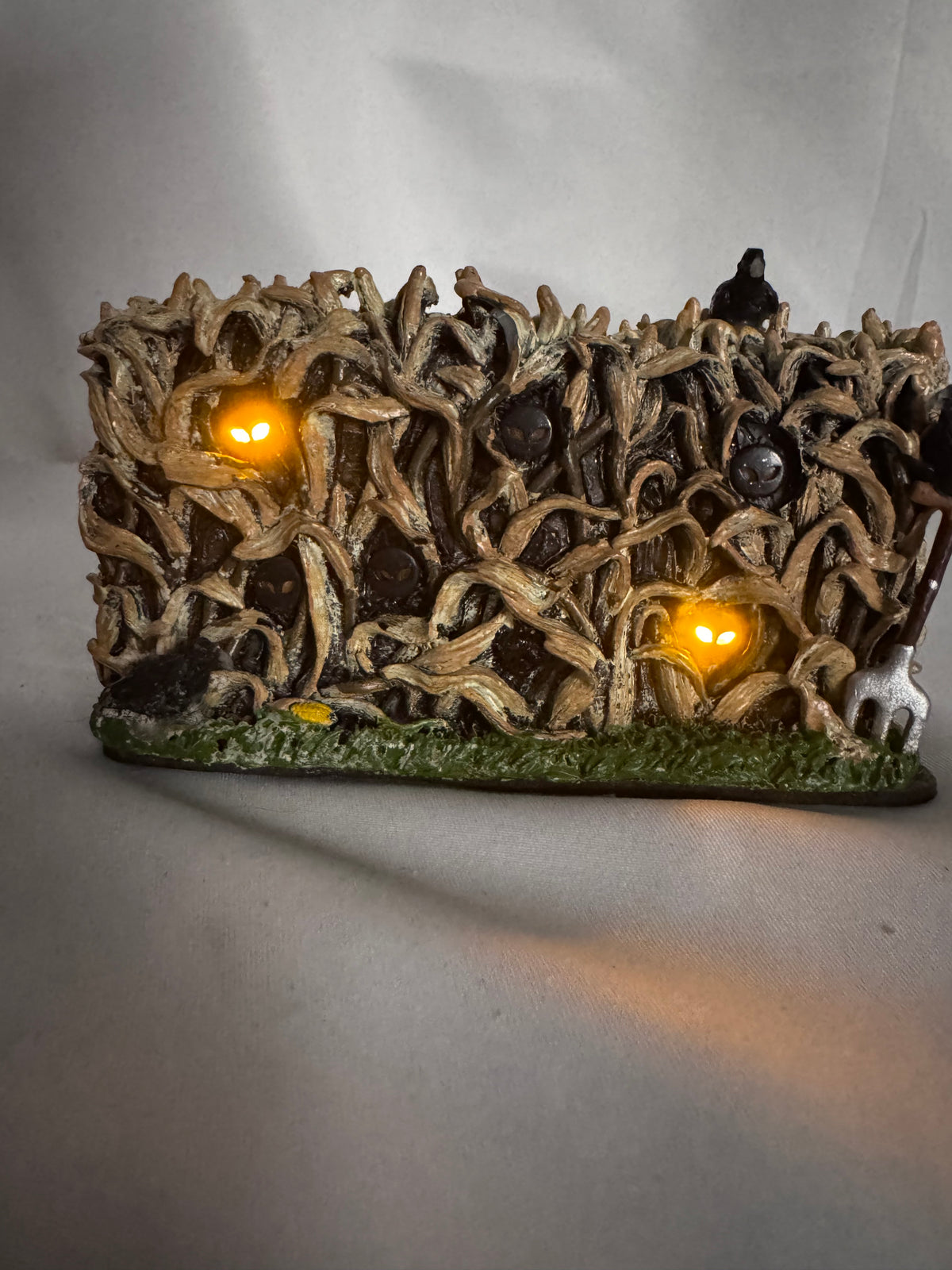 Lemax Spooky Town “Creepy Corn Row” Lighted Accessory #74585