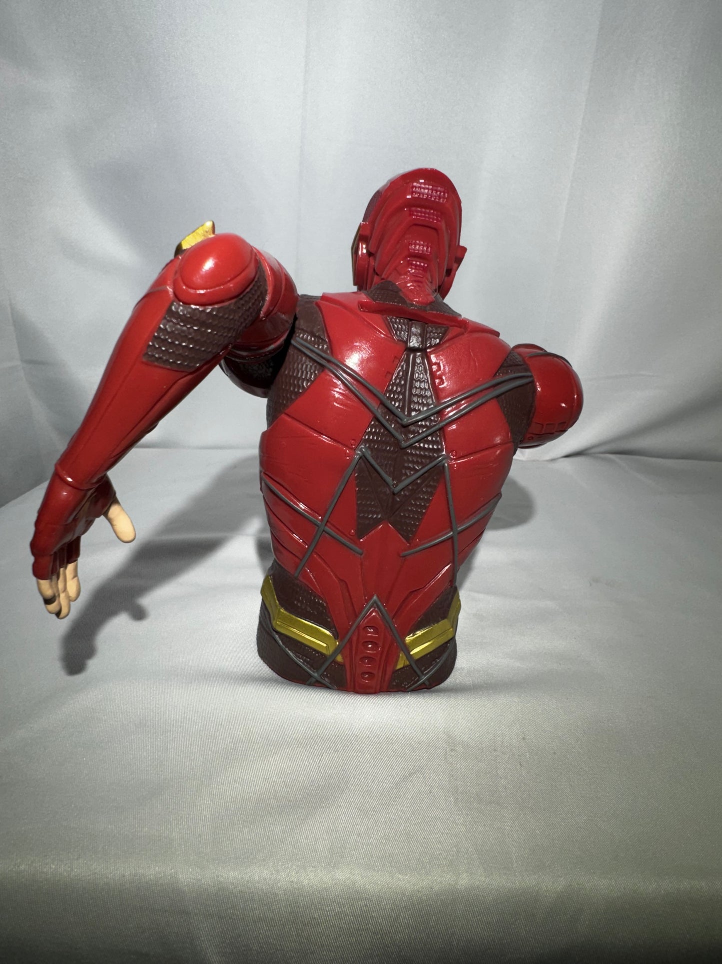 DC Comics The Flash Bust Bank Monogram Direct #45794 PVC Coin Bank w/ Stopper