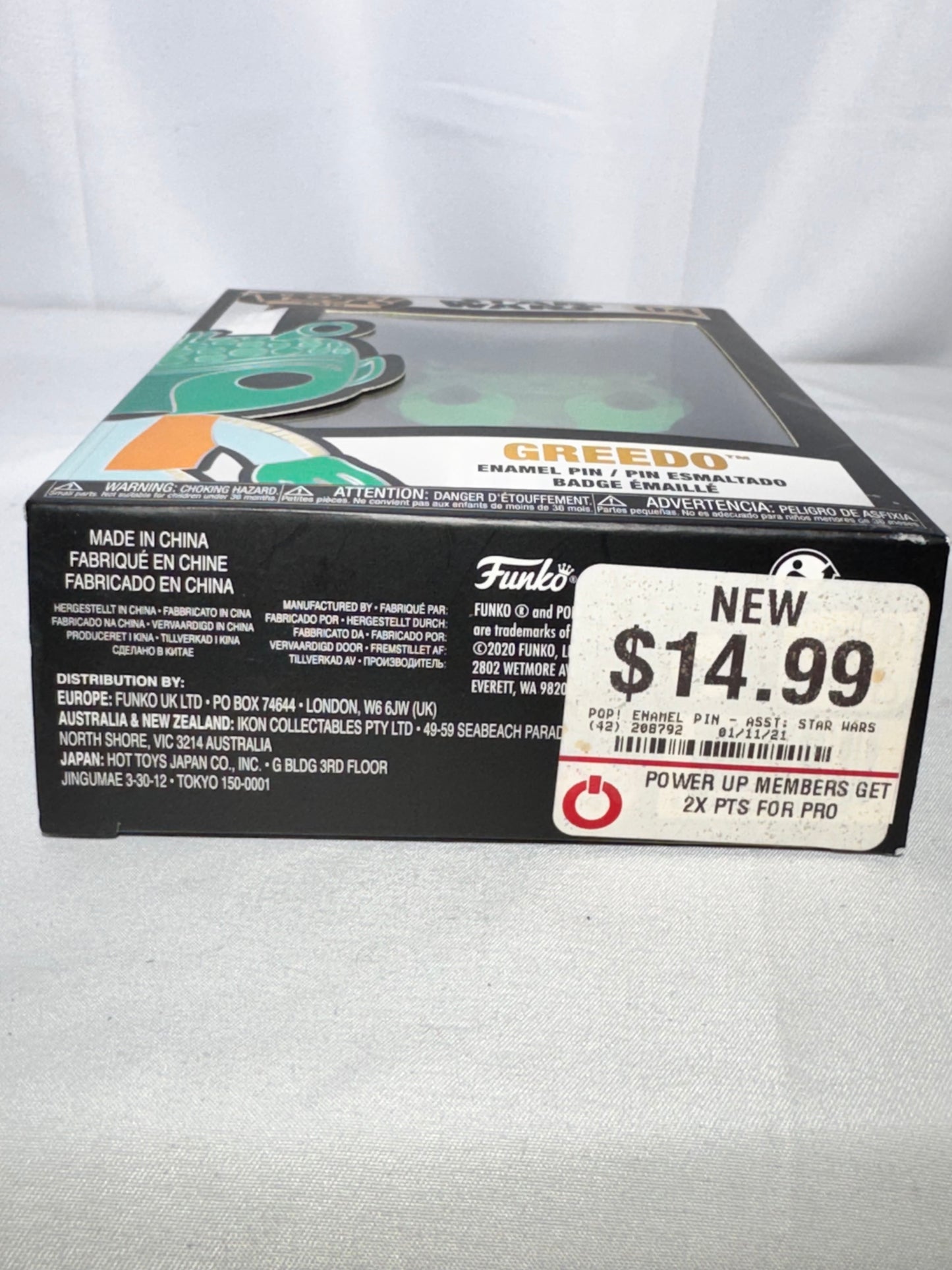 Funko Pop! Pin – Star Wars Greedo #04 | Large Enamel