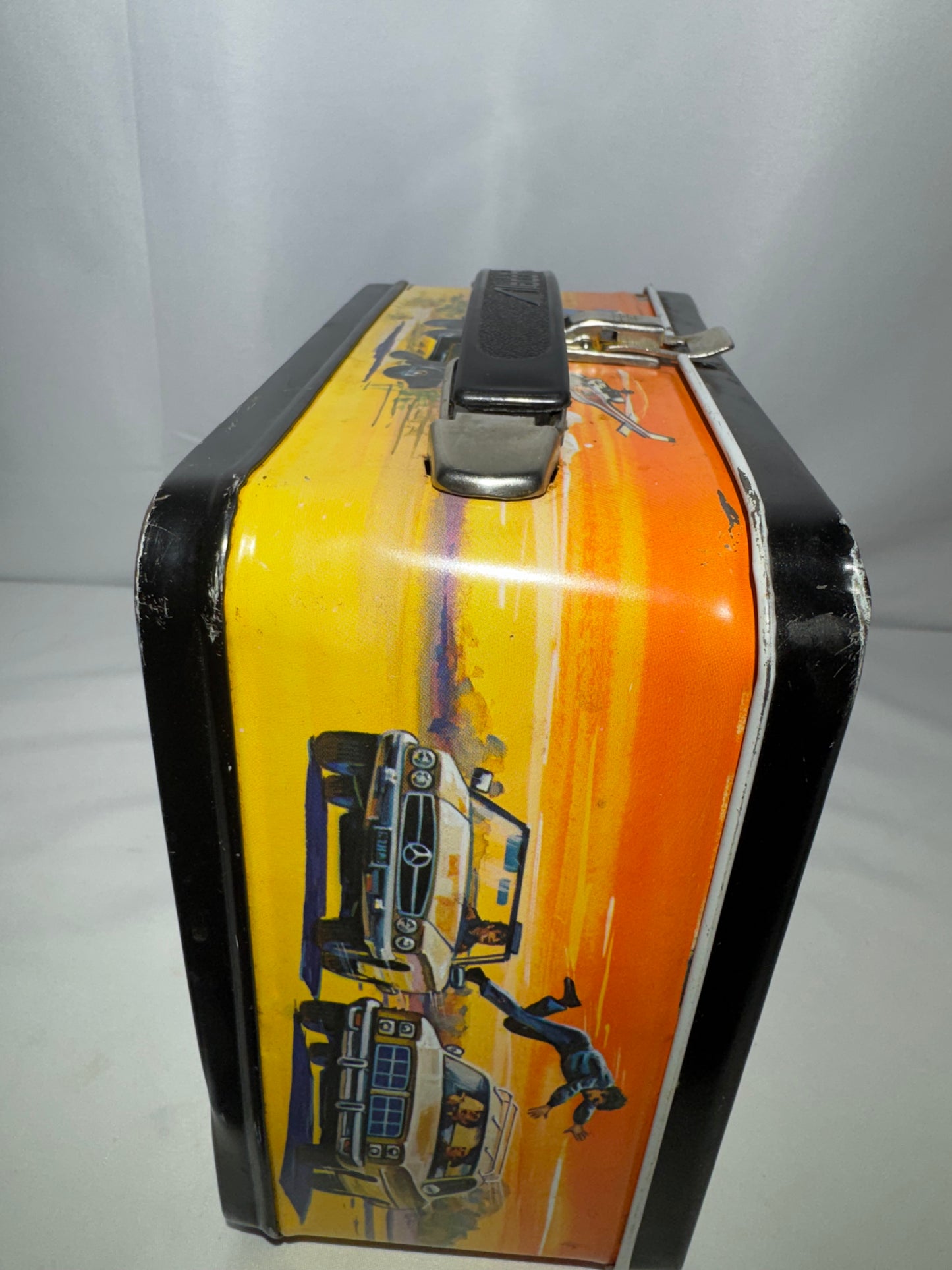 Vintage 1981 The Fall Guy Metal Lunch Box with Original Thermos – Aladdin Industries