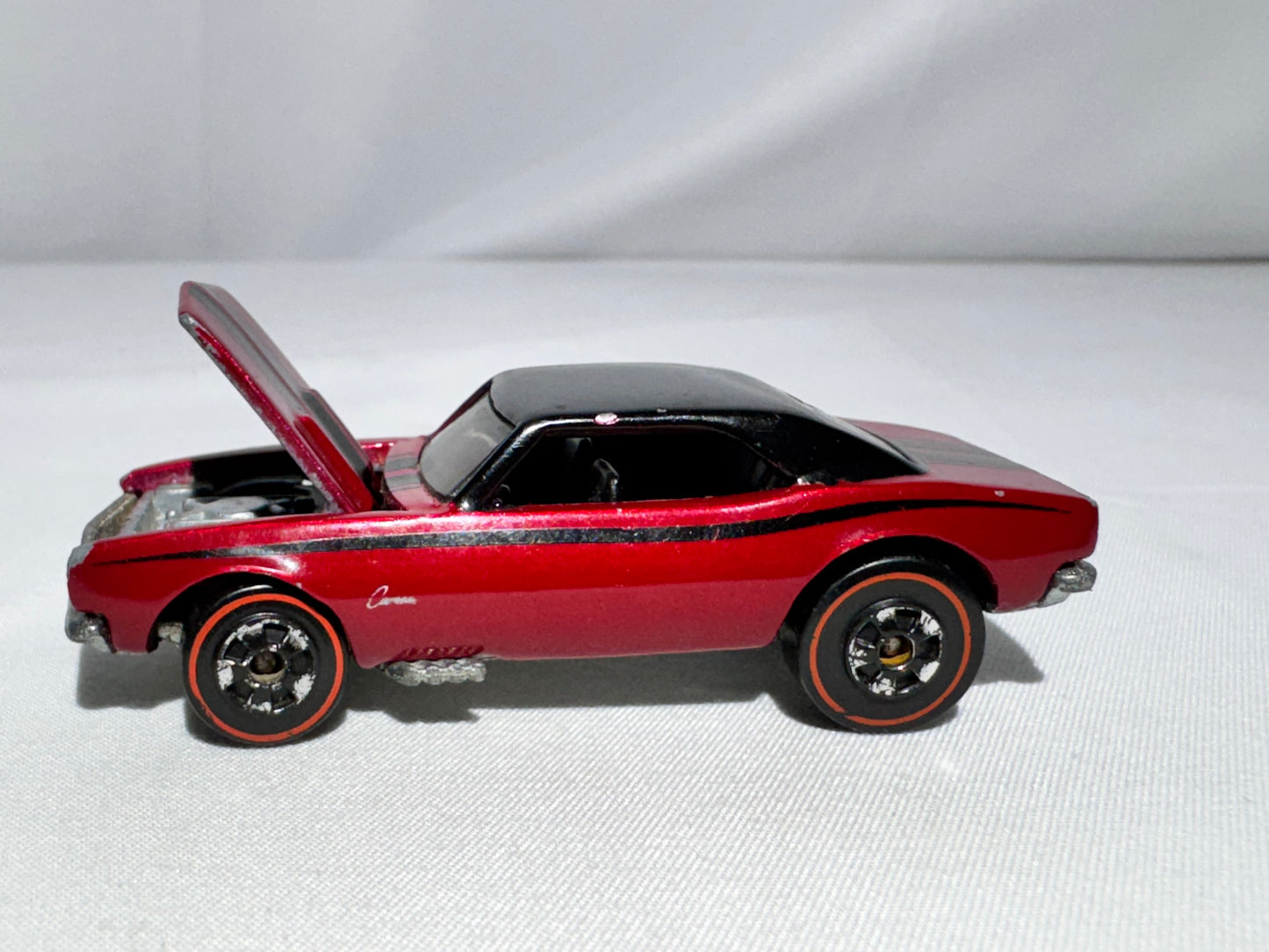 Hot Wheels Redline 1982 Custom Camaro Black Interior