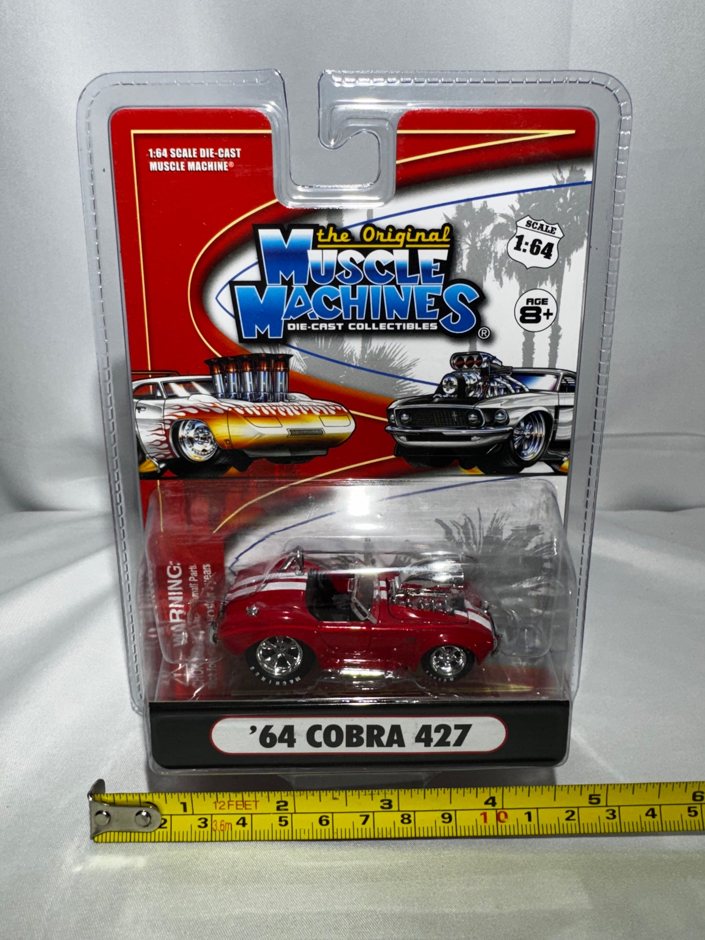 Muscle Machines 1:64 Scale ’64 Cobra 427 Diecast