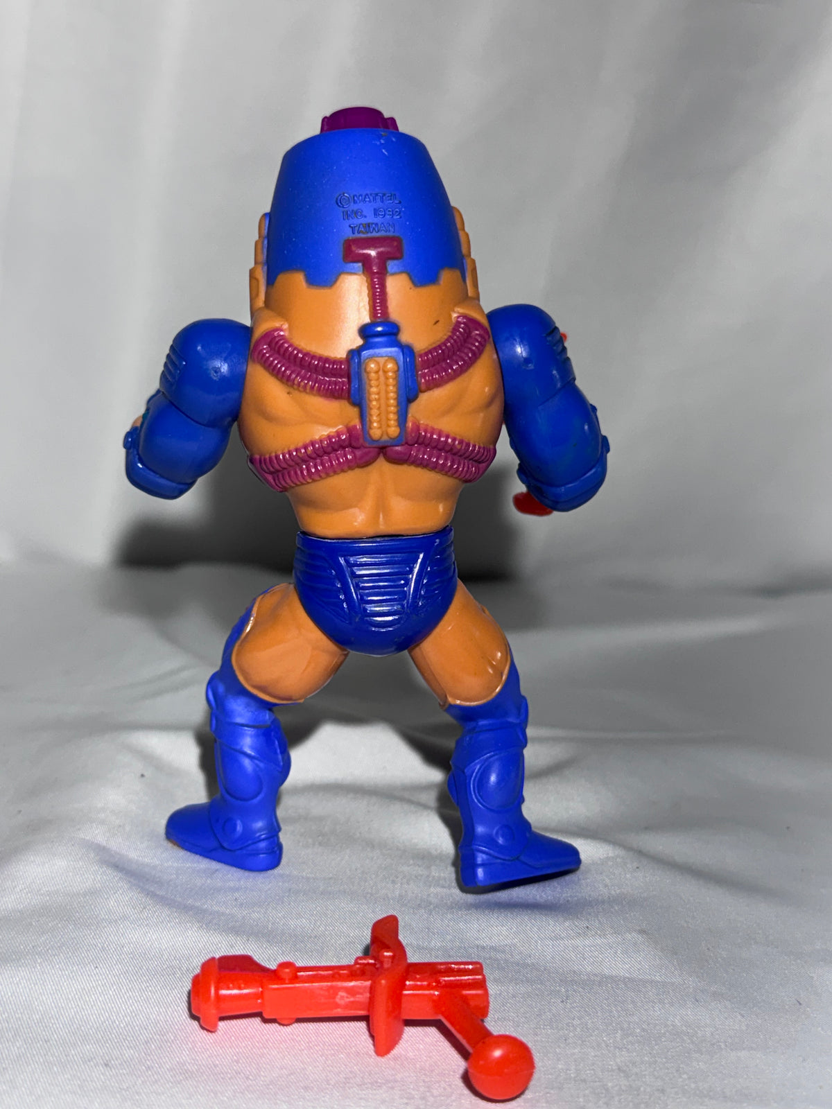 1983 Mattel MOTU Man-E-Faces Action Figure Complete 2 Weapons Vintage He-Man
