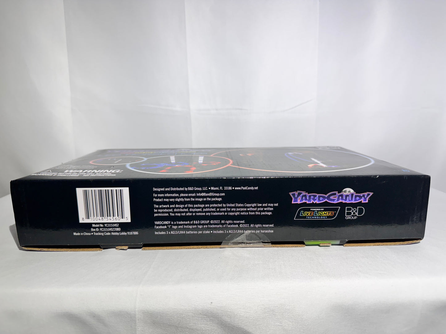 Yard Candy Illuminated LED Horseshoe Game – Unopened Box (2022)