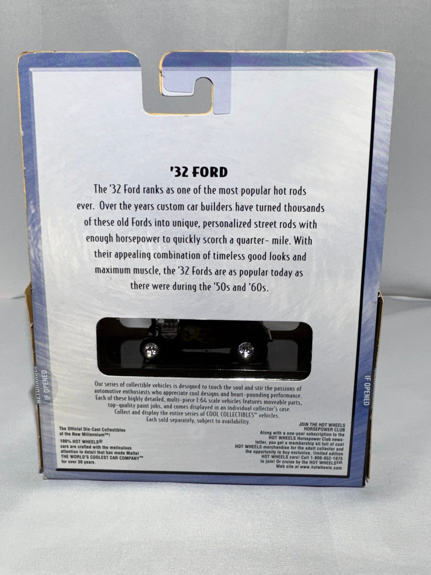 Hot Wheels ’32 Ford – Limited Edition Diecast (2000 Mattel)