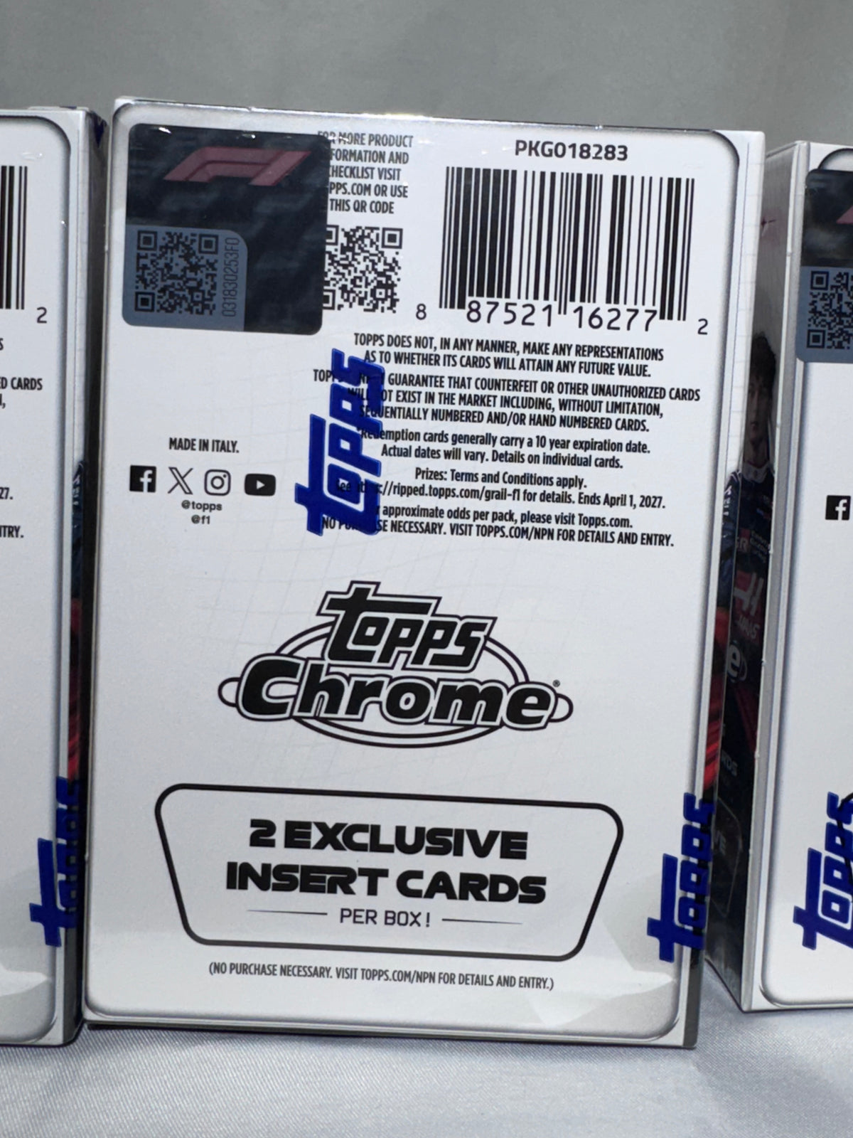 2026 Topps Chrome Formula 1 F1 Value Boxes – Lot of 5 – Factory Sealed