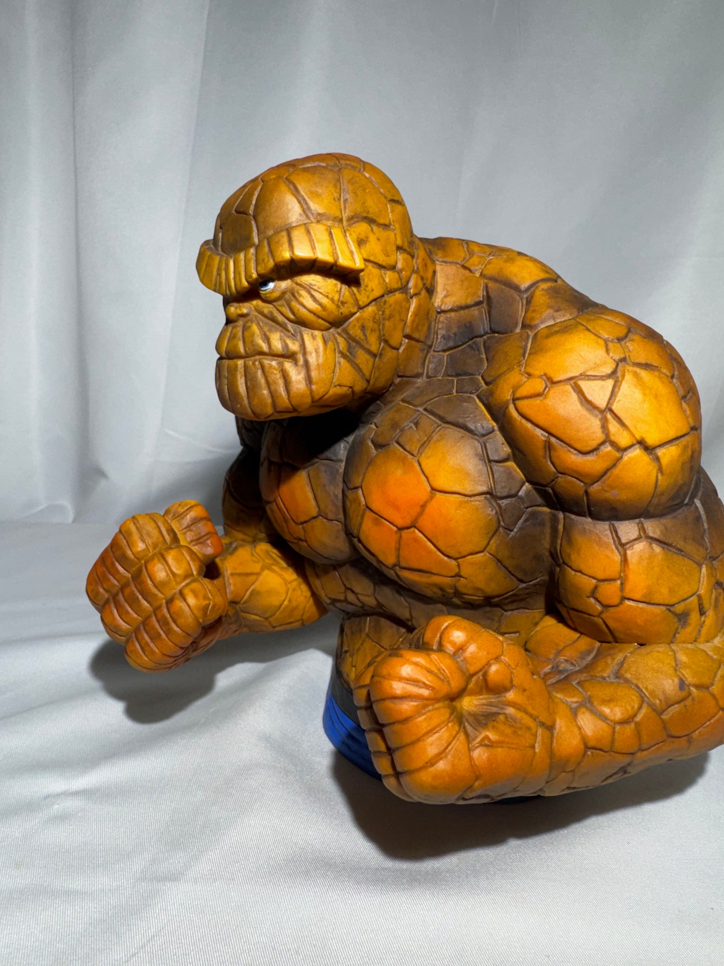 Vintage Marvel The Thing Bust Bank Monogram International Fantastic Four Coin Bank 6.5”