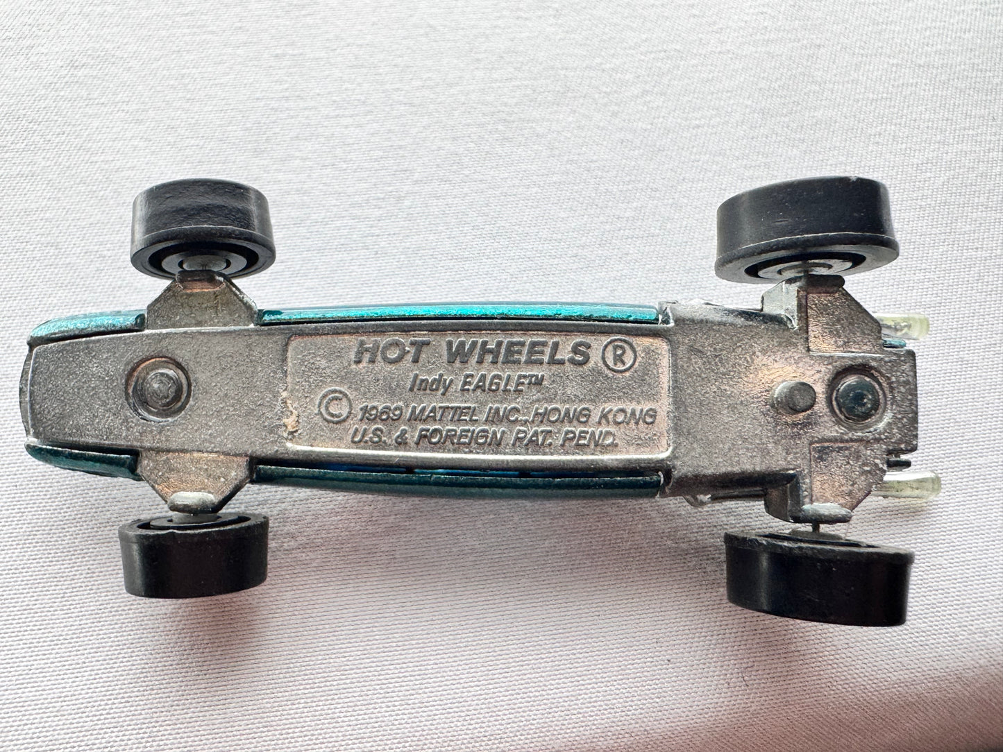 1969 Hot Wheels Redline Indy Eagle – Grand Prix Series – Aqua