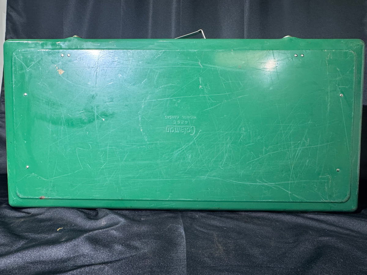 Vintage Coleman Model 426C 3-Burner Liquid Fuel Camp Stove – 1962–1964