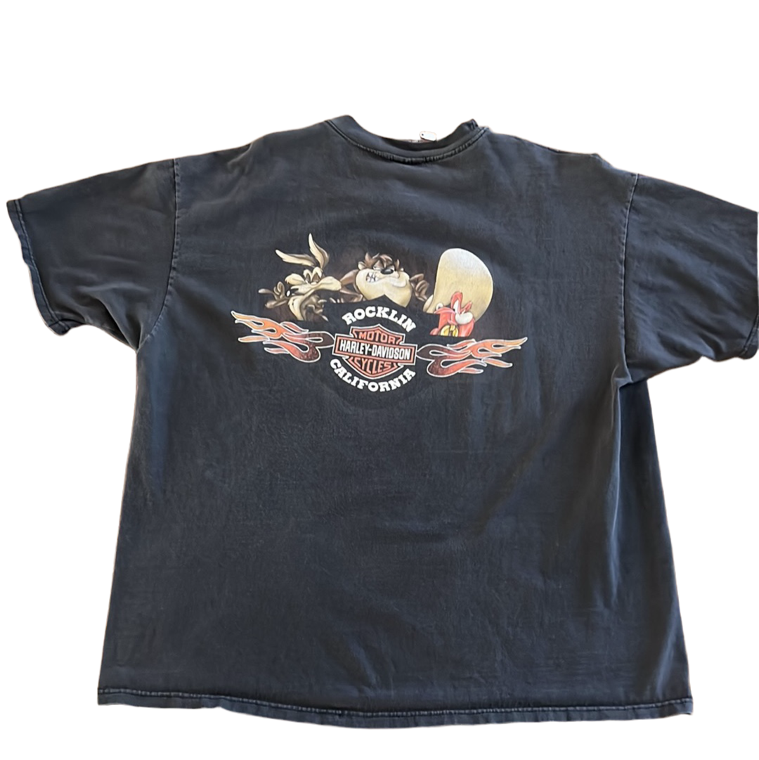 Looney Tunes “wild as the wind” Harley Davidson T-shirt