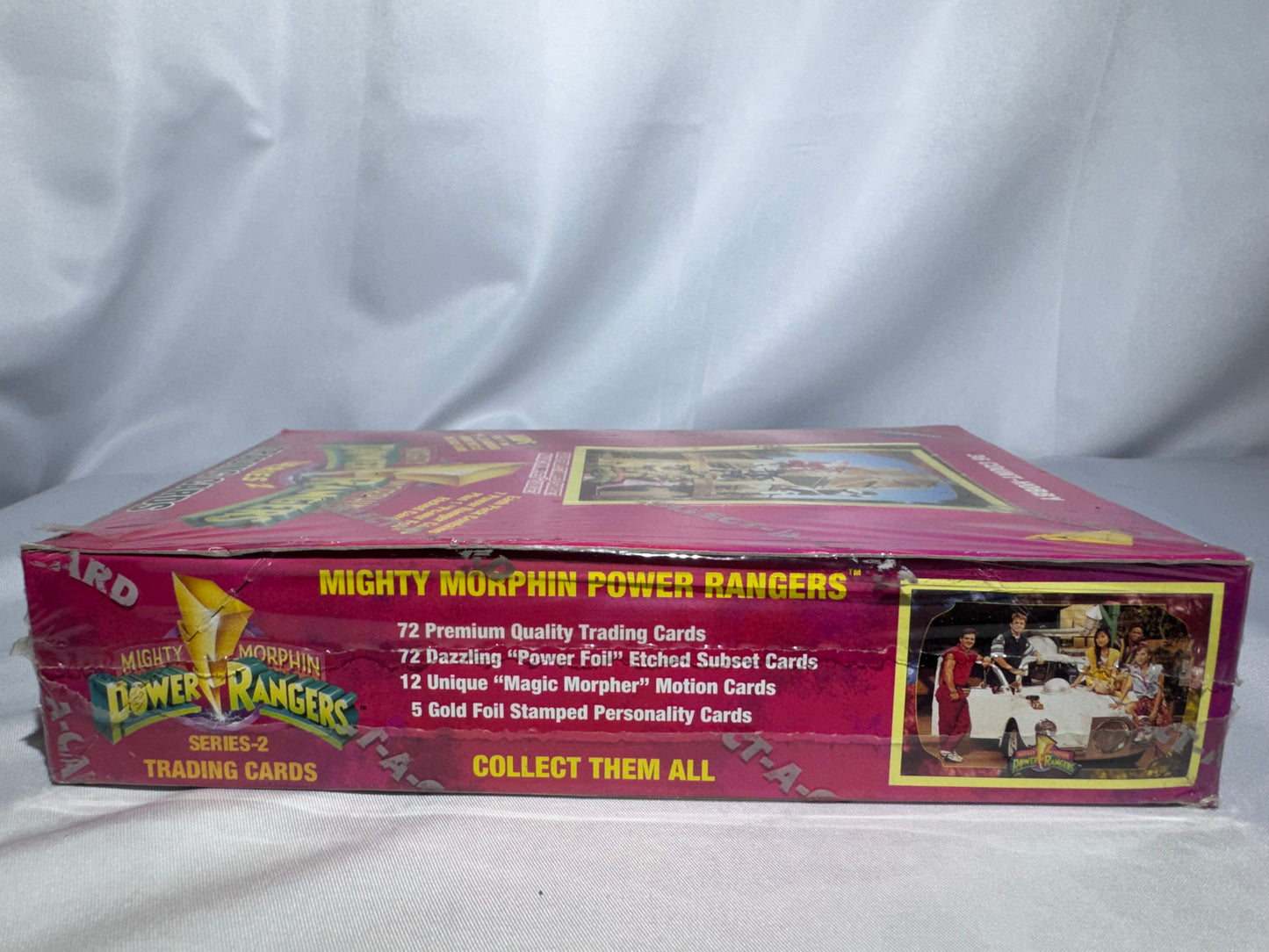 1994 Collect-A-Card Mighty Morphin Power Rangers Series 2 Hobby Box – Factory Sealed