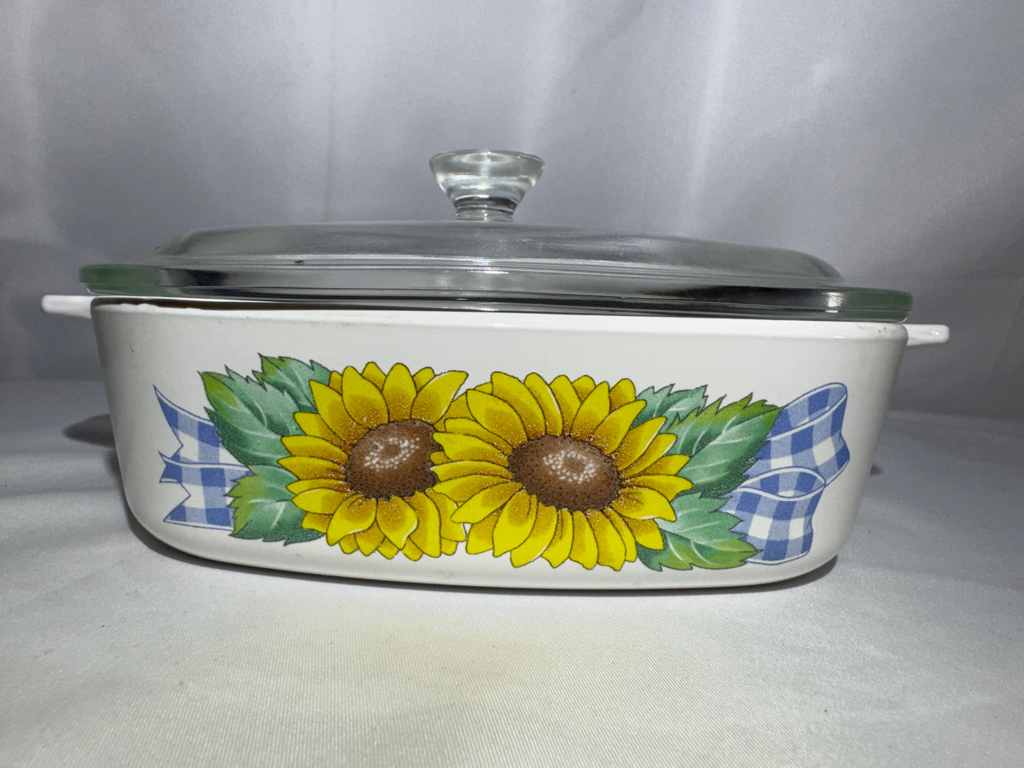 Corning Ware Sunsation 1-Qt Casserole Dish with Lid p-7-c