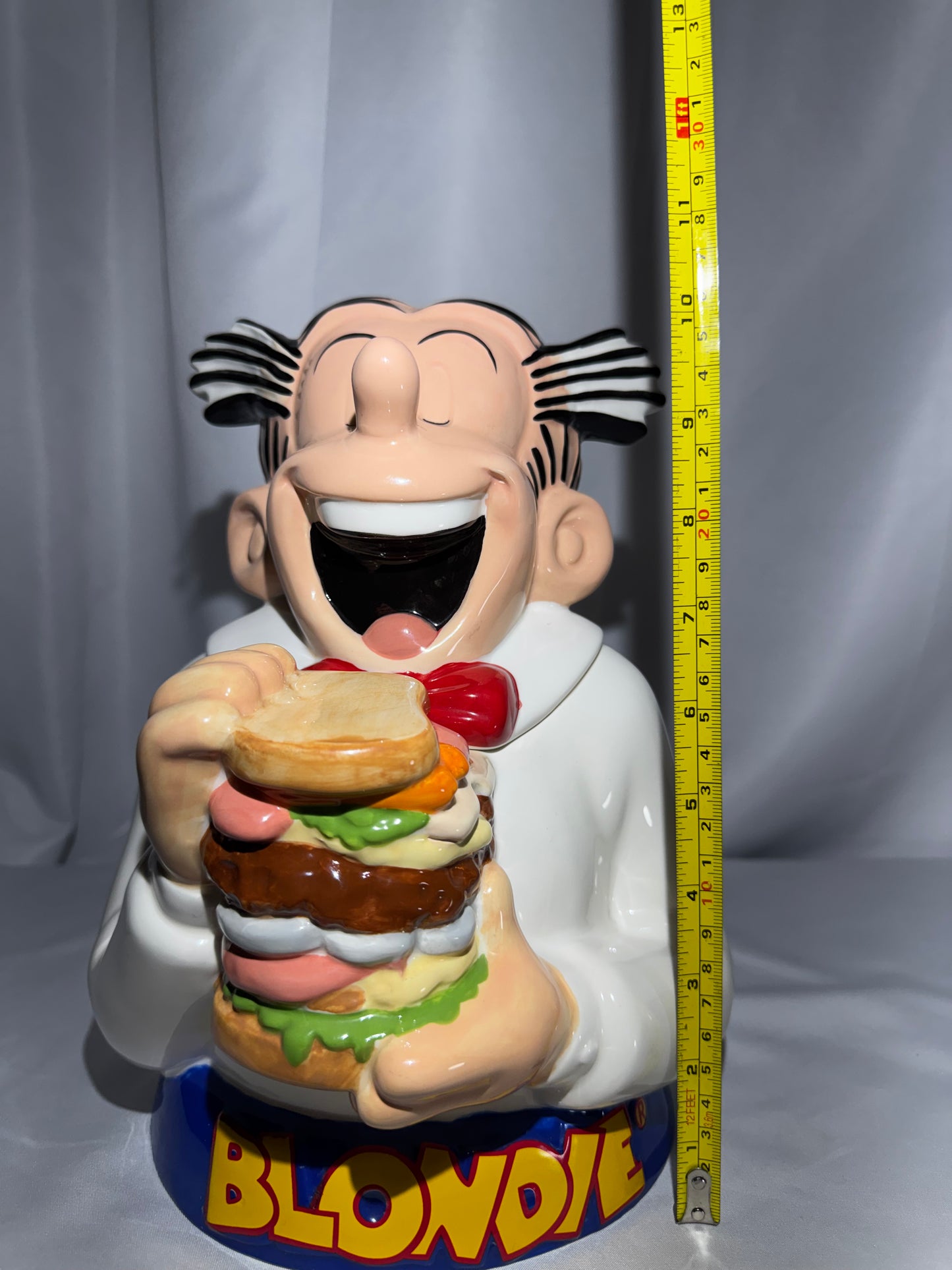 Westland Giftware Blondie Dagwood Sandwich Cookie Jar 2011 Ceramic w/ Box #21304