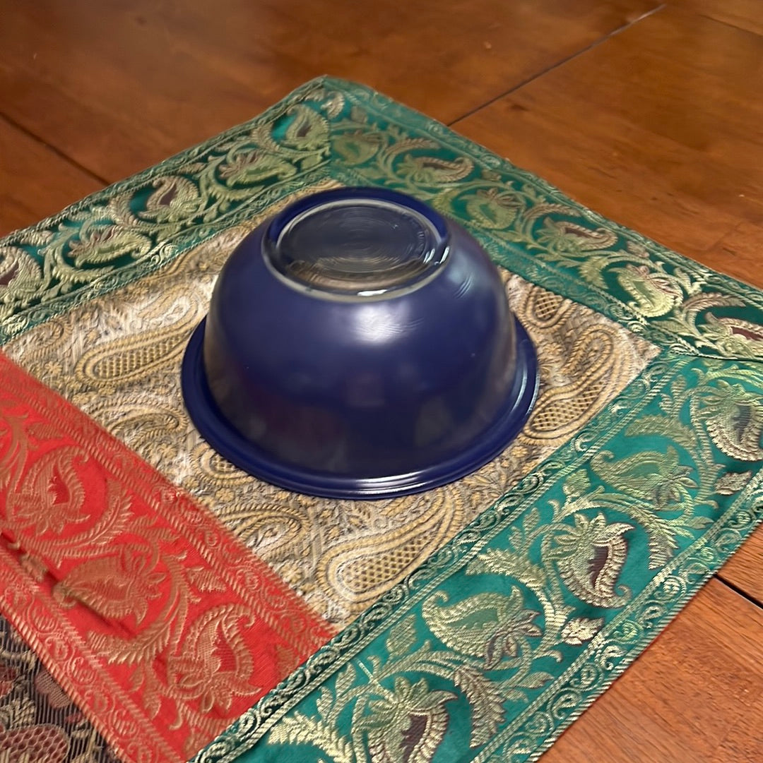 Cobalt Blue Pyrex Mixing Bowl 322