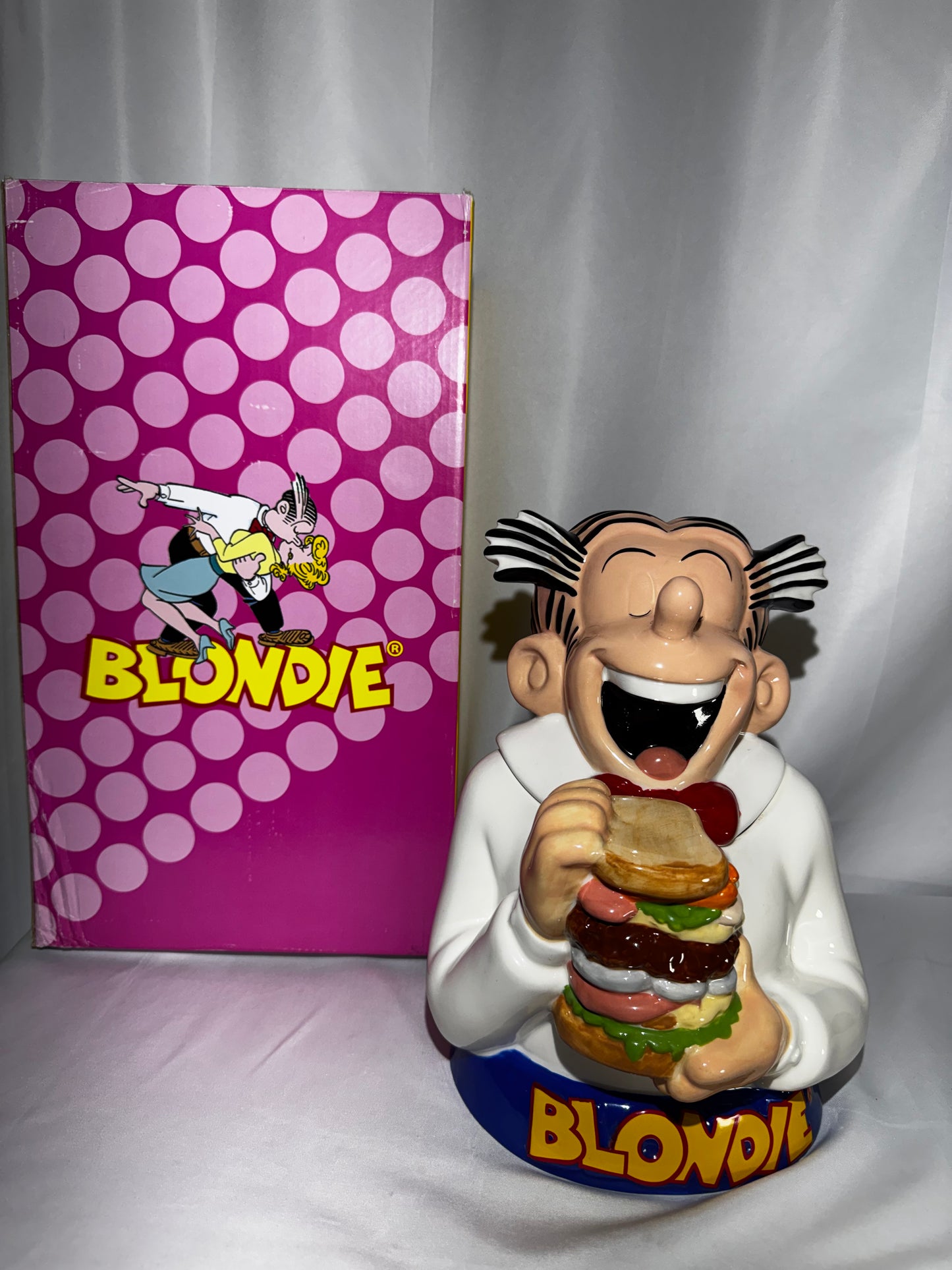 Westland Giftware Blondie Dagwood Sandwich Cookie Jar 2011 Ceramic w/ Box #21304