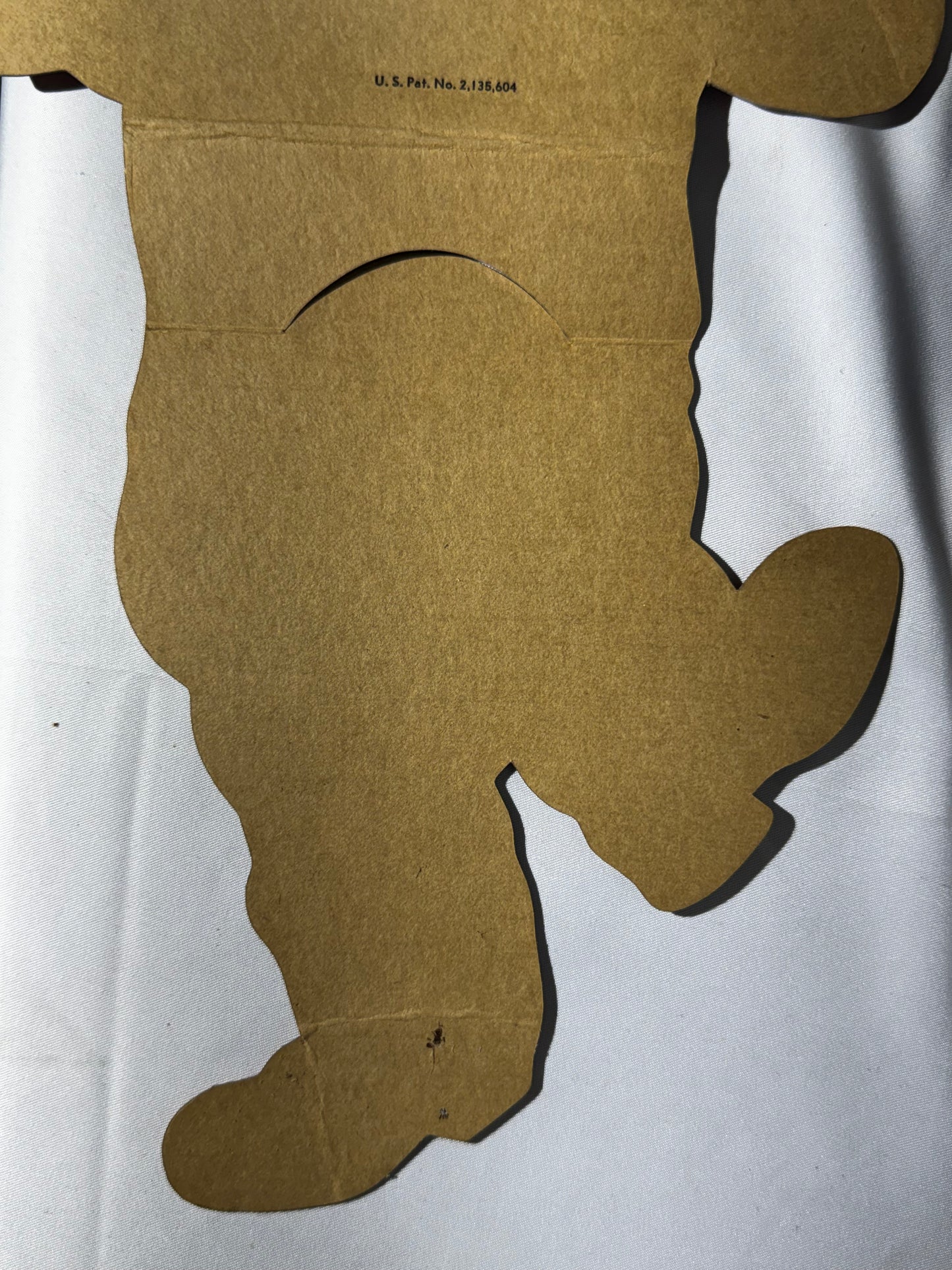 Vintage 1930s Charlie McCarthy & Mortimer Snerd Die Cut Cardboard Advertising Figures 21”