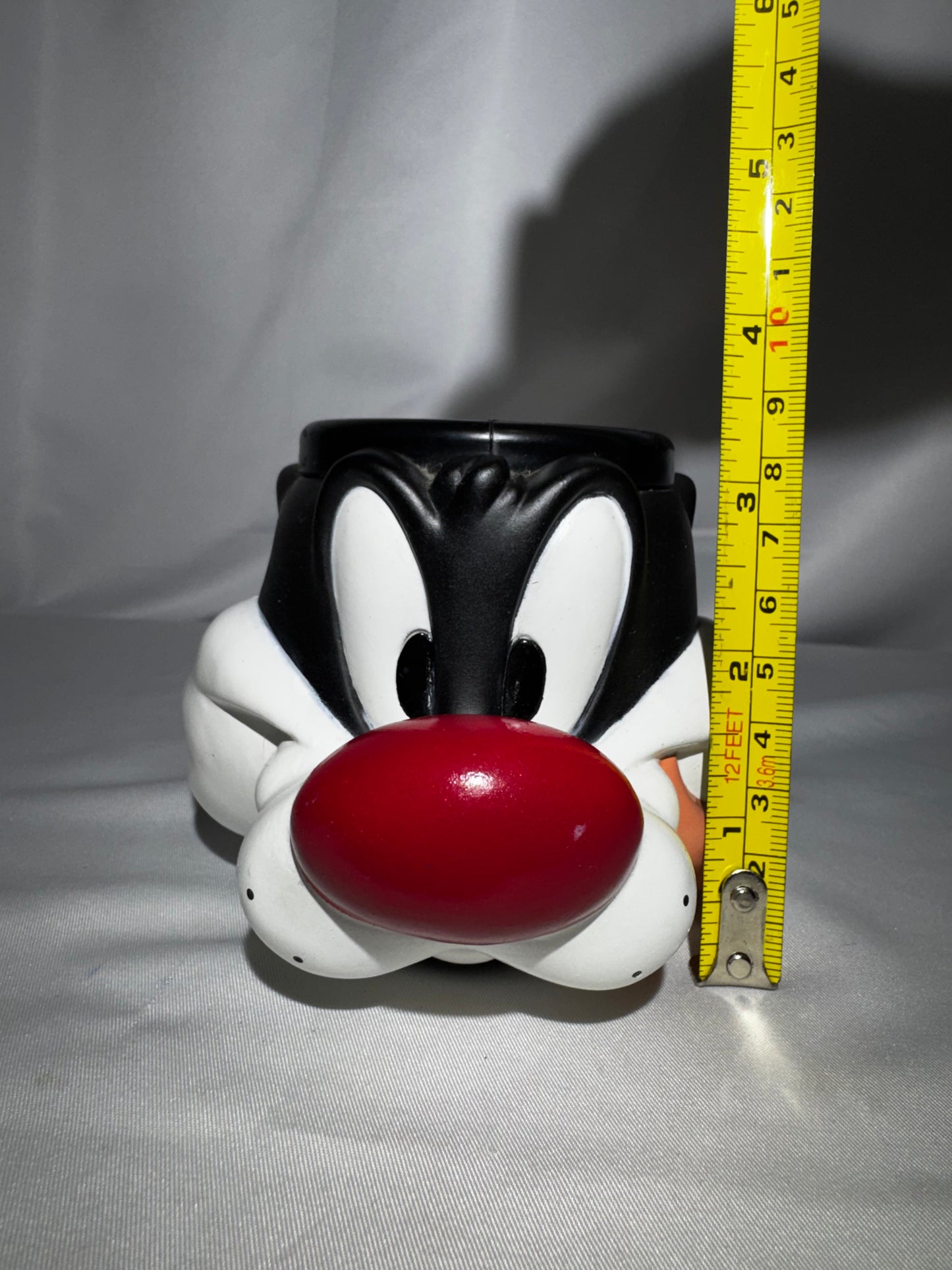 Vintage 1989 Applause Looney Tunes Sylvester the Cat 3D Mug