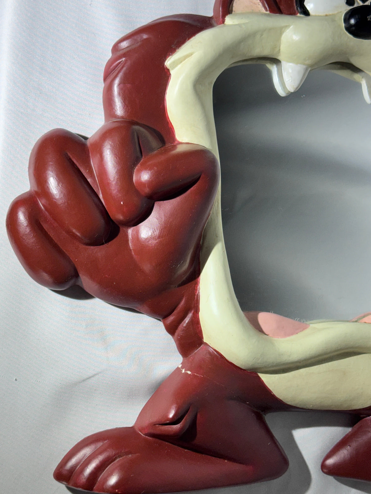 Vintage Looney Tunes Tasmanian Devil Taz Molded Wall Mirror – Taz Collectible