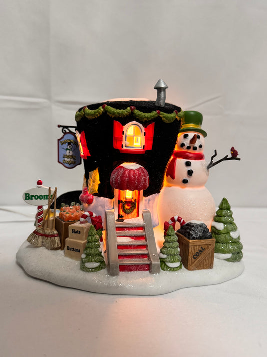 Department 56 North Pole Series – “Instant Snowman Kit Factory” #808927