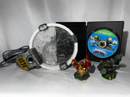 Skylanders Trap Team Xbox One Game Portal Prism Break Drill Sergeant Bundle