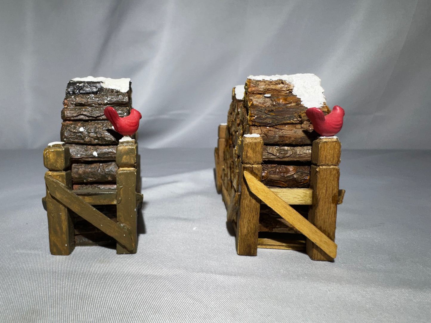 Department 56 Wooden Log Piles Village Accessories – Item #52665