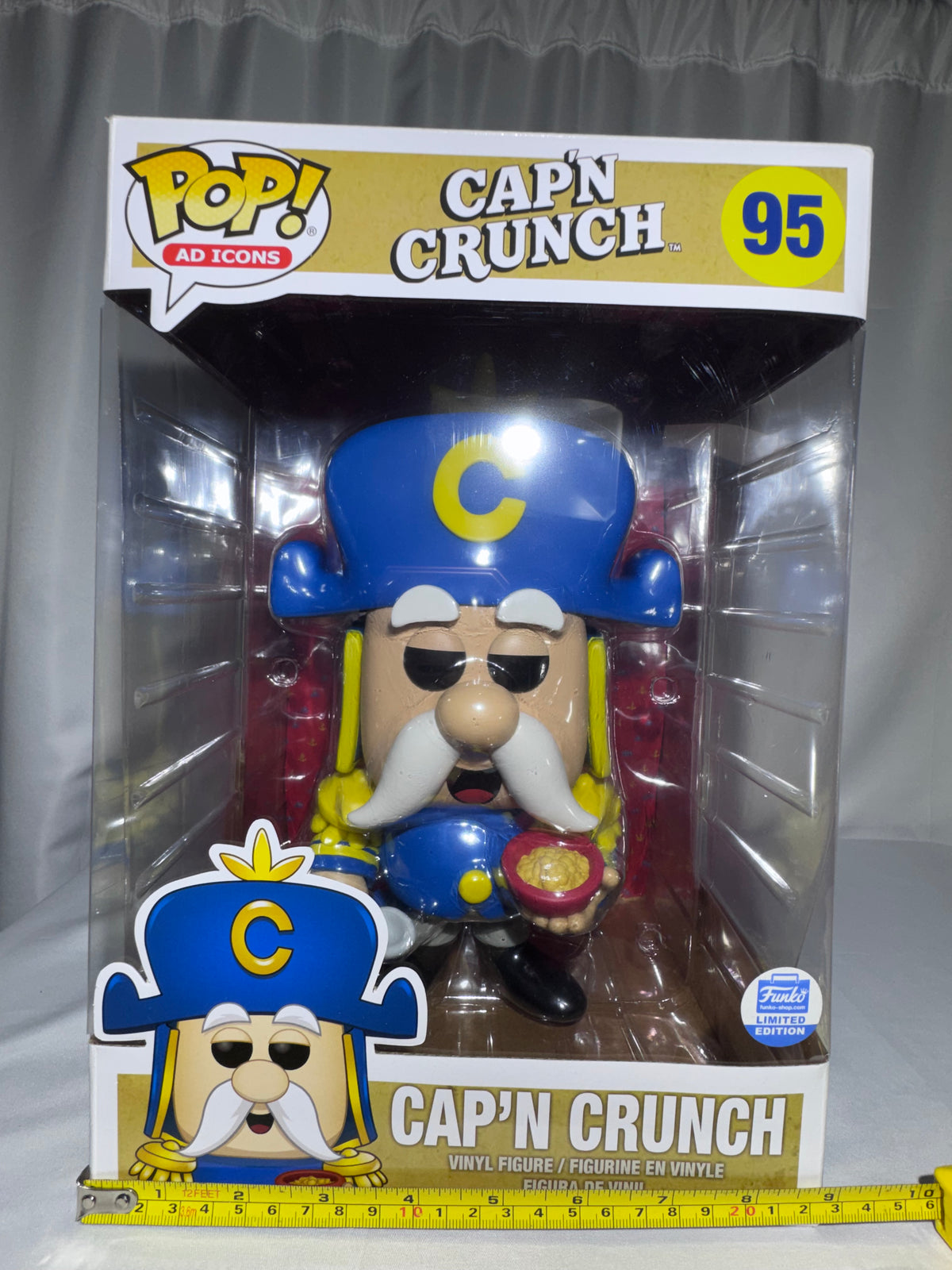 Funko Ad Icons Cap’n Crunch #95 – 10-Inch Jumbo Vinyl Figure – Funko Shop Exclusive