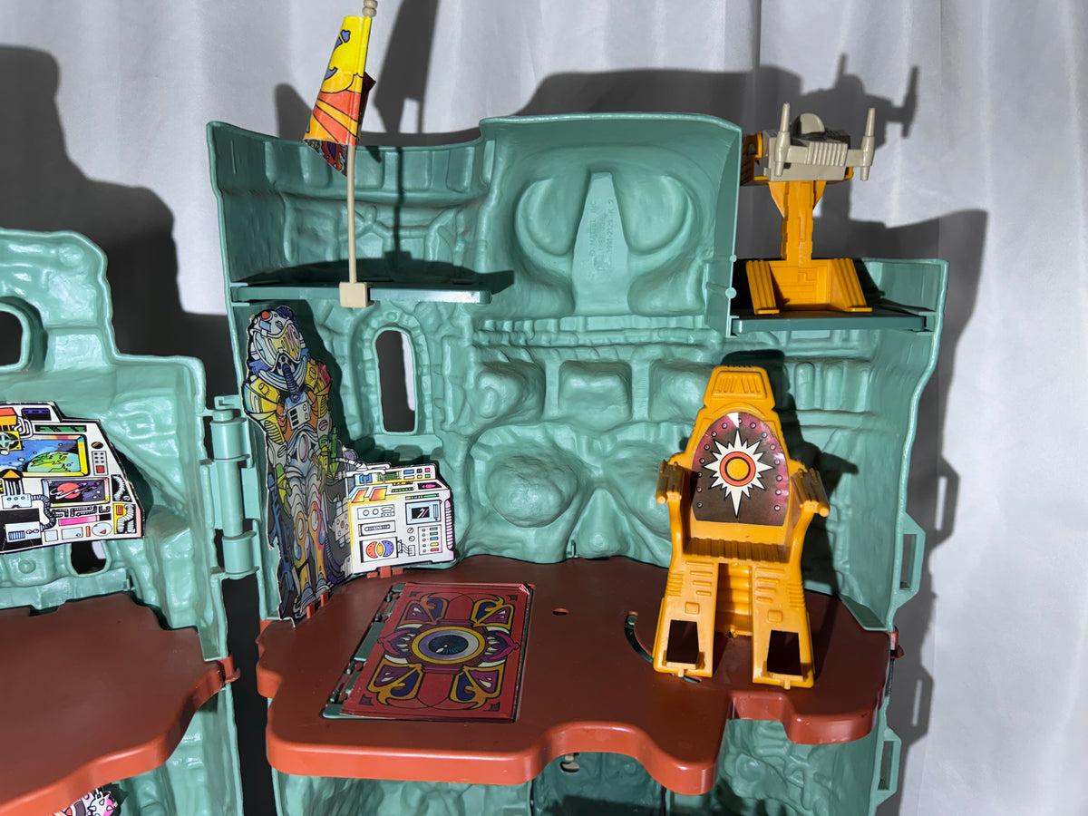 Vintage 1982 Mattel Masters of the Universe Castle Grayskull Playset – Original Accessories & Instructions