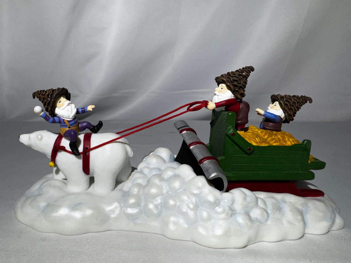 Department 56 North Pole Woods Polar Plowing Service #56.56929 Retired