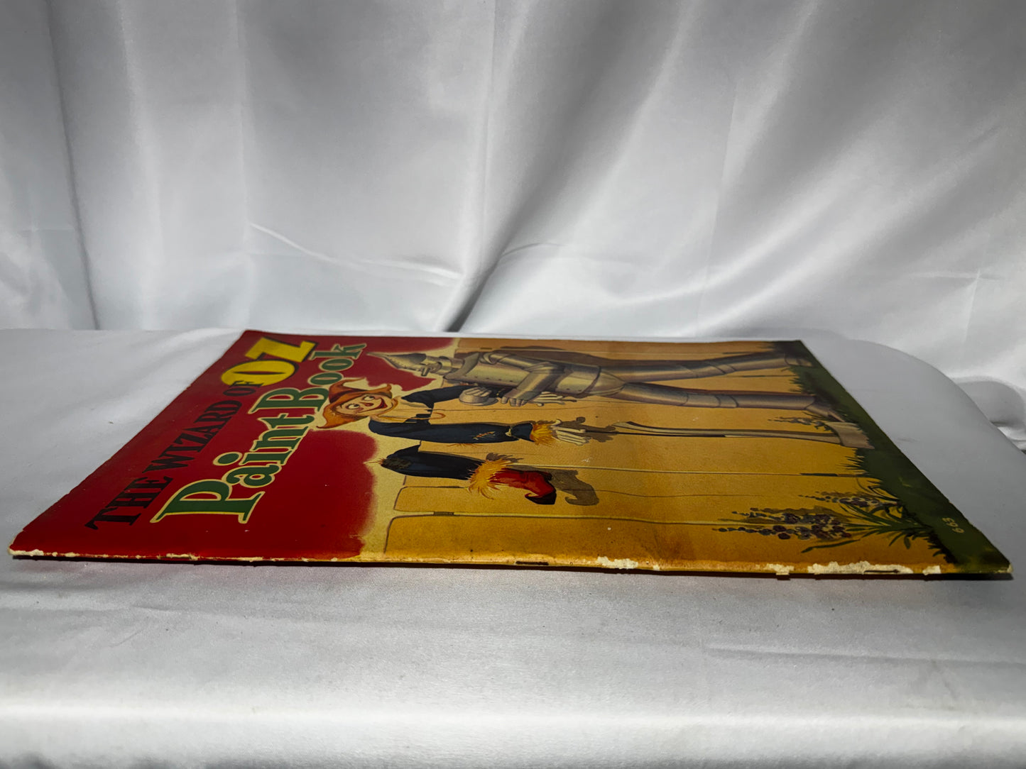 Vintage 1939 The Wizard of Oz Paint Book Whitman H.E. Vallely 40 Pages Scarecrow Tin Man
