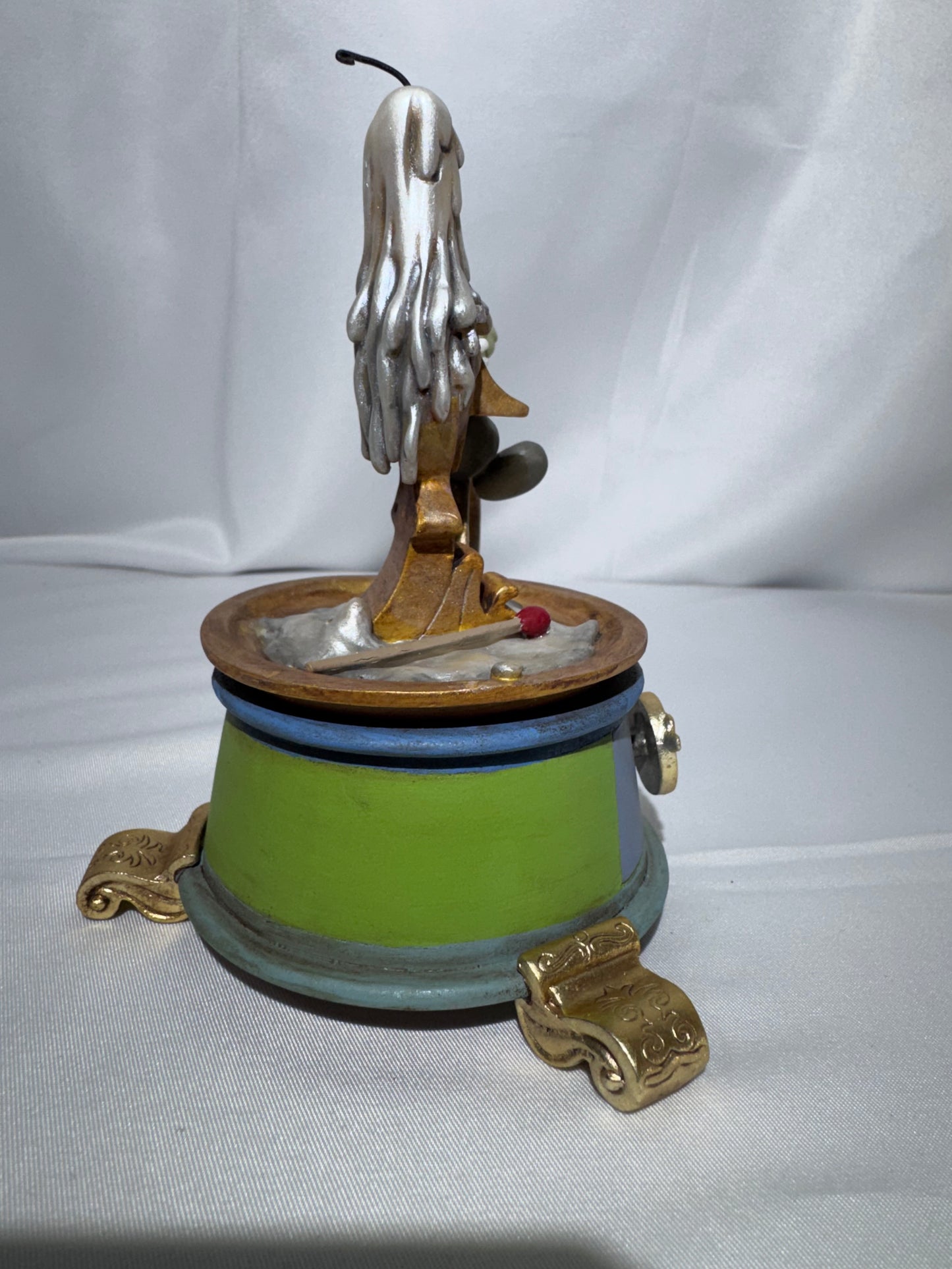Disney Jiminy Cricket Animated Treasures Keepsake Box Pinocchio COA Coin RARE
