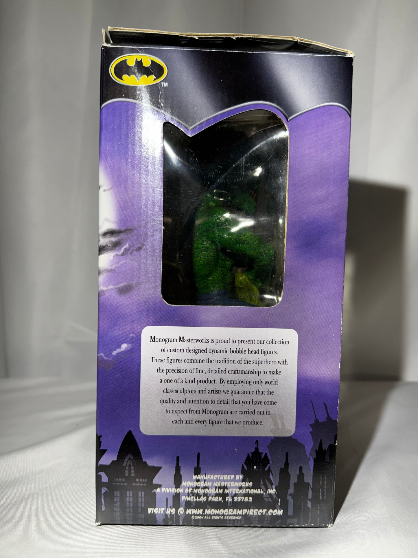 Monogram Masterworks 2004 DC Villains Killer Croc Headstrong Dynamic Bobble Head