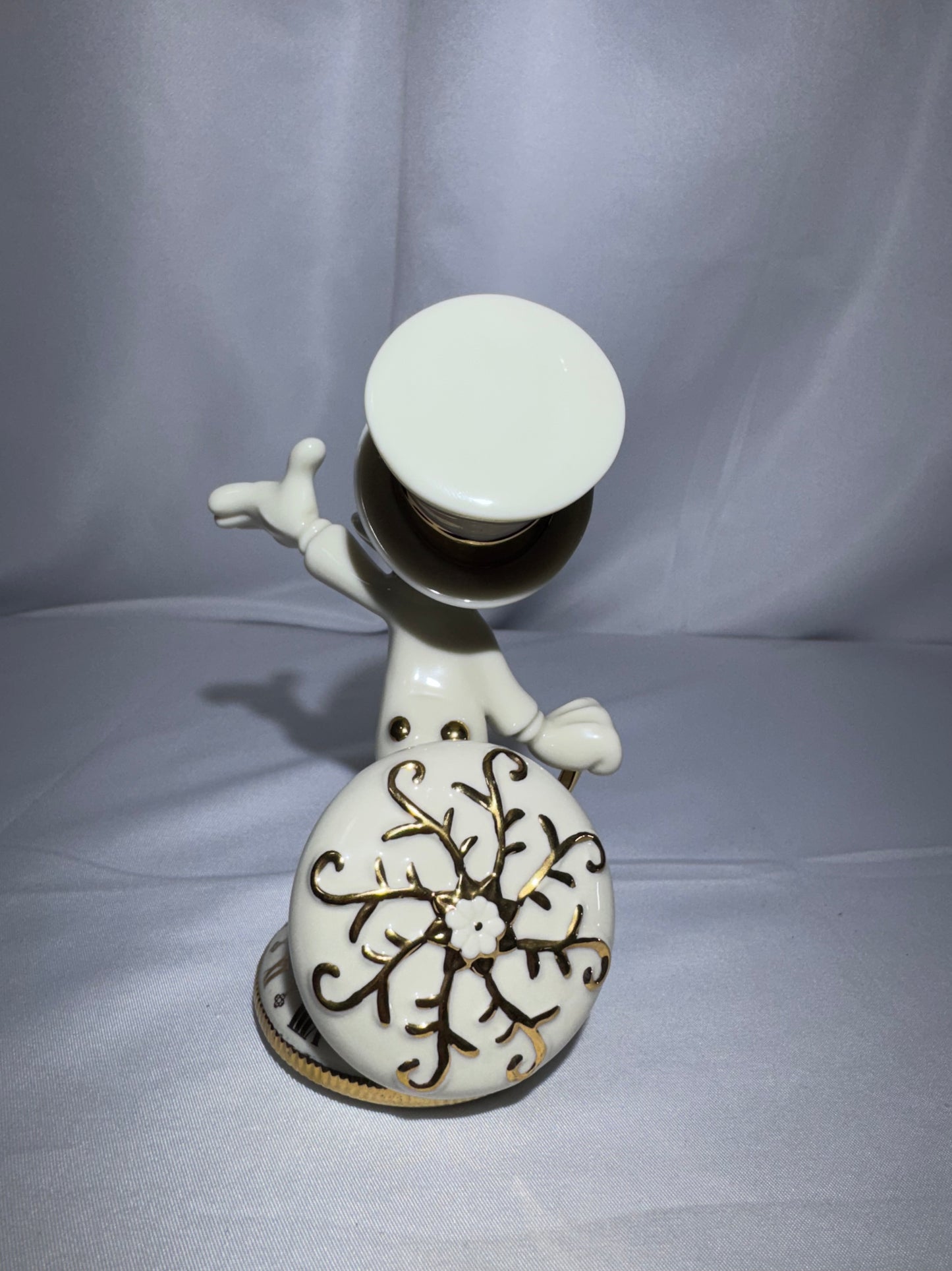 Lenox Disney Jiminy Cricket Figurine Pinocchio 24K Gold Ivory China Retired
