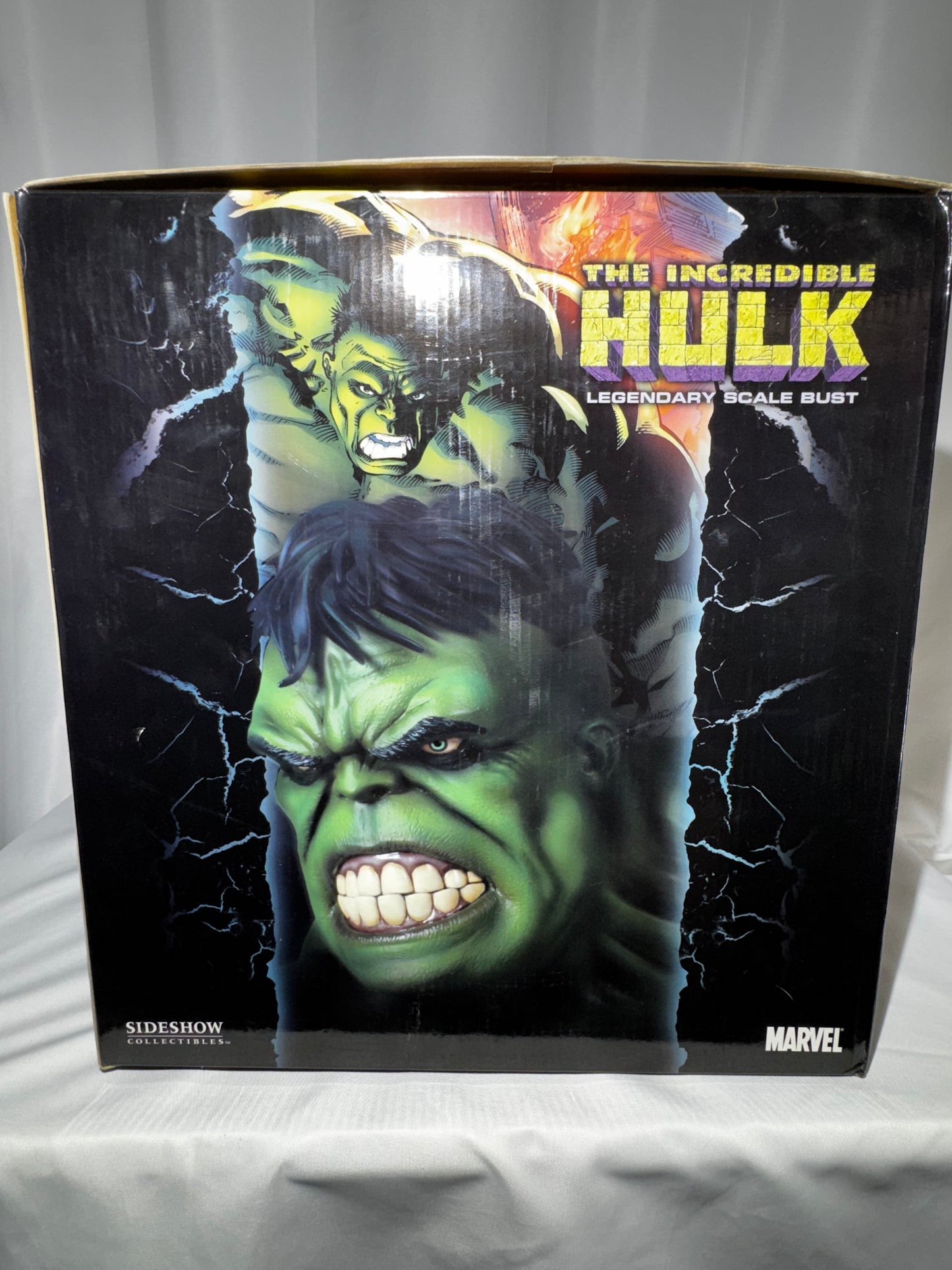 Sideshow Collectibles Legendary Scale Hulk Bust #230/400 Marvel Statue w/ Box 10.5”