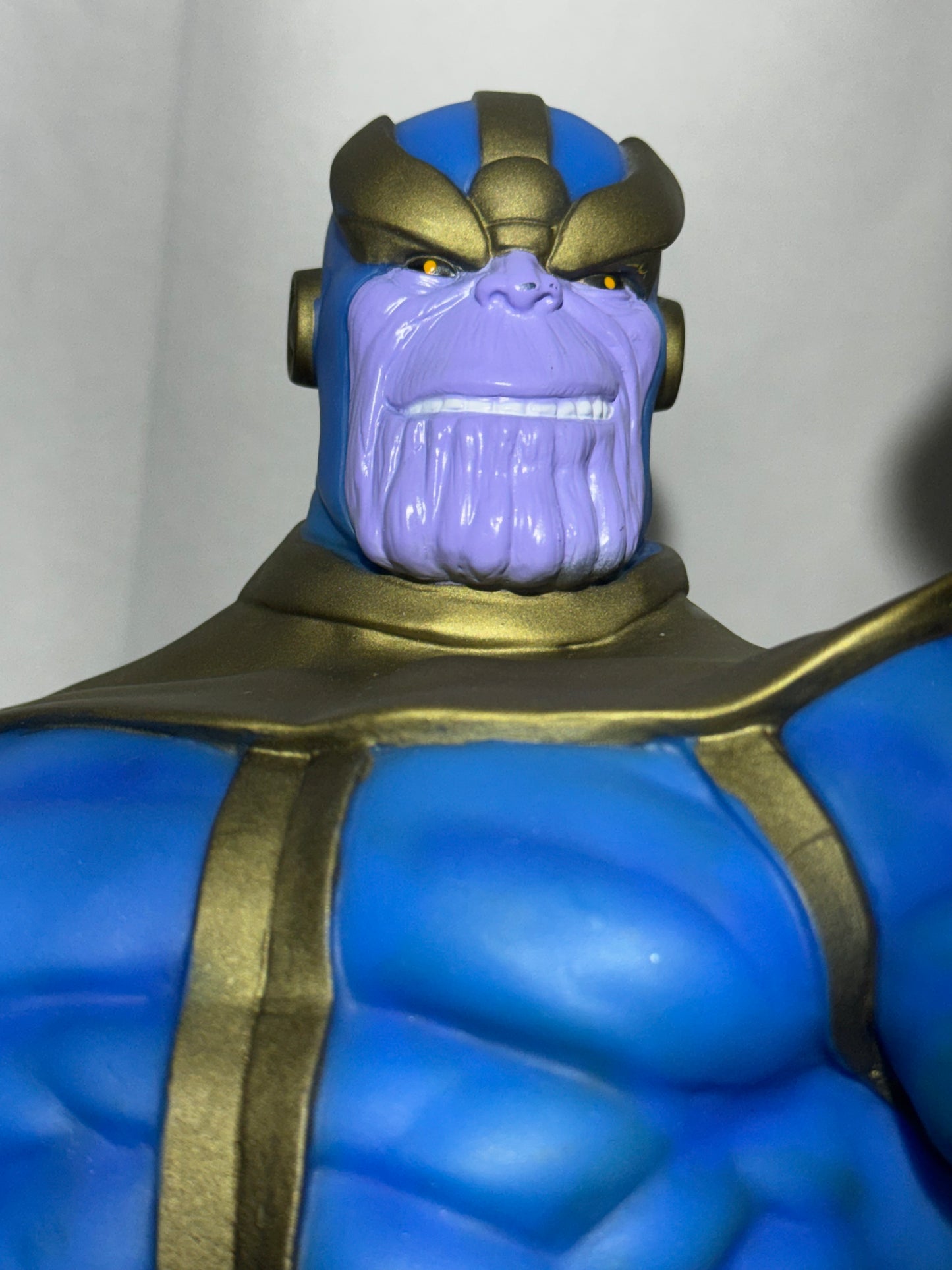 Marvel Thanos Infinity Gauntlet PVC Bust Coin Bank Monogram Direct #67952